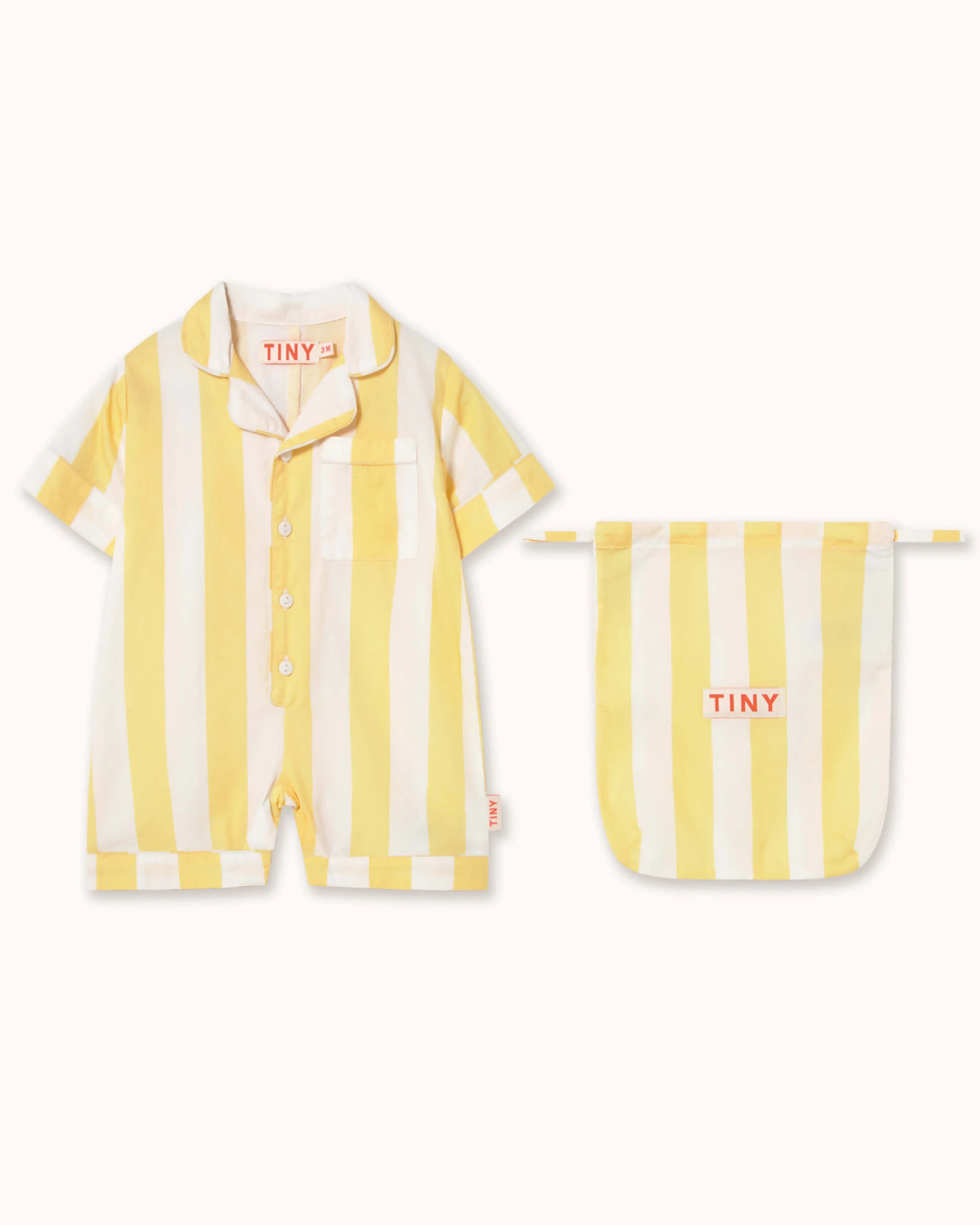 Gestreifter Baby Overall