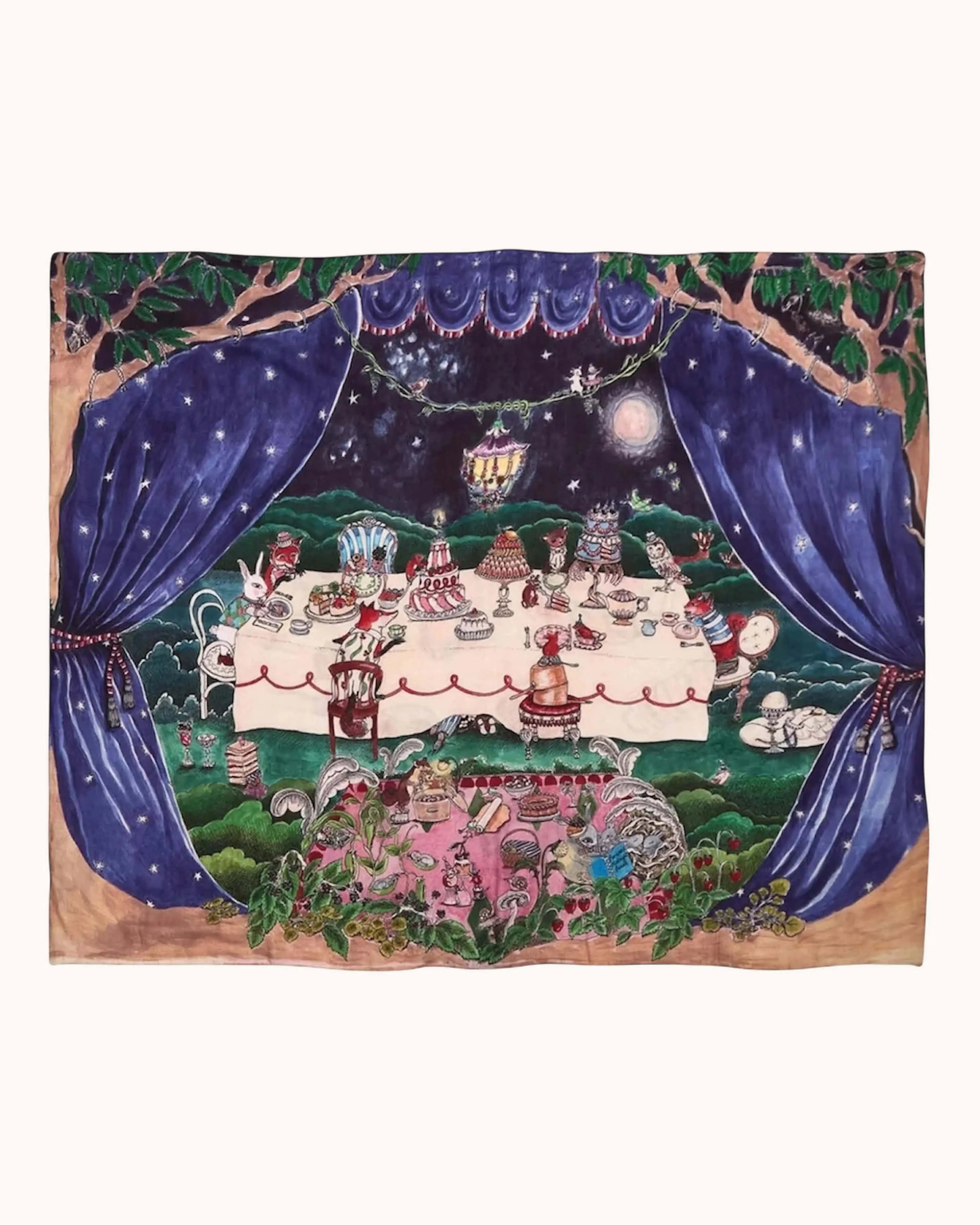 Reversible Baby Muslin Once Upon a Feast / Afternoon Tea