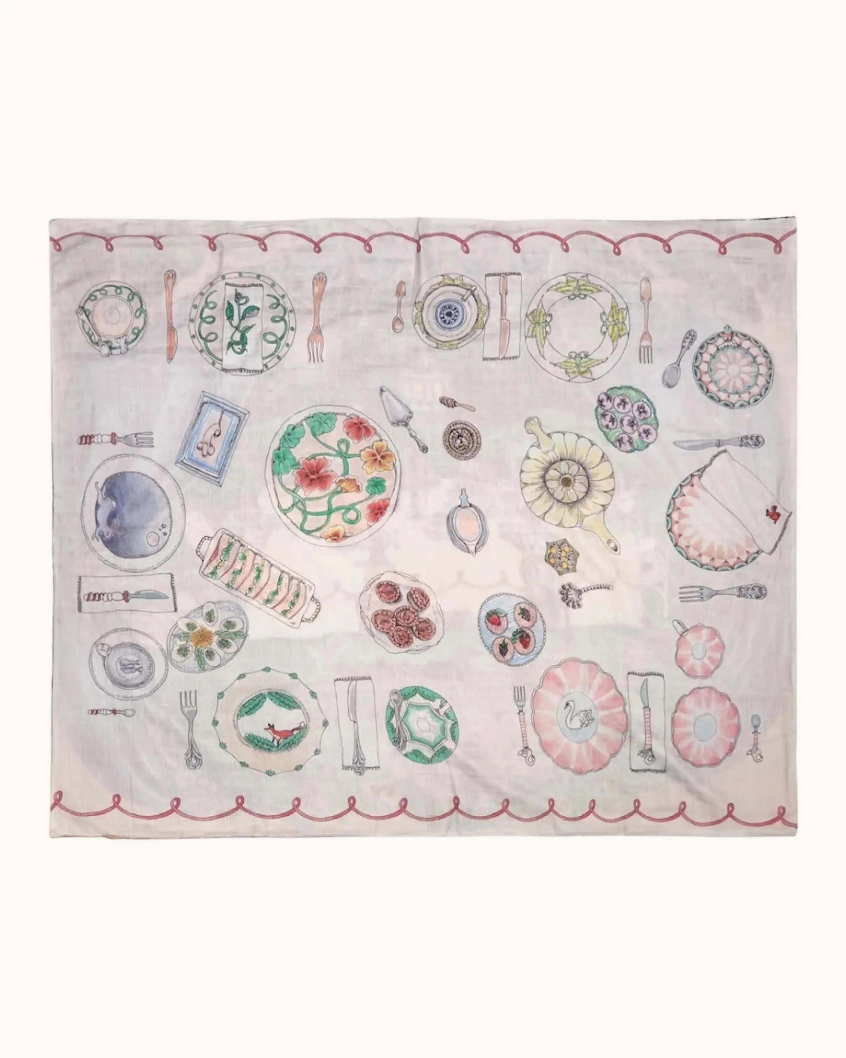 Reversible Baby Muslin Once Upon a Feast / Afternoon Tea