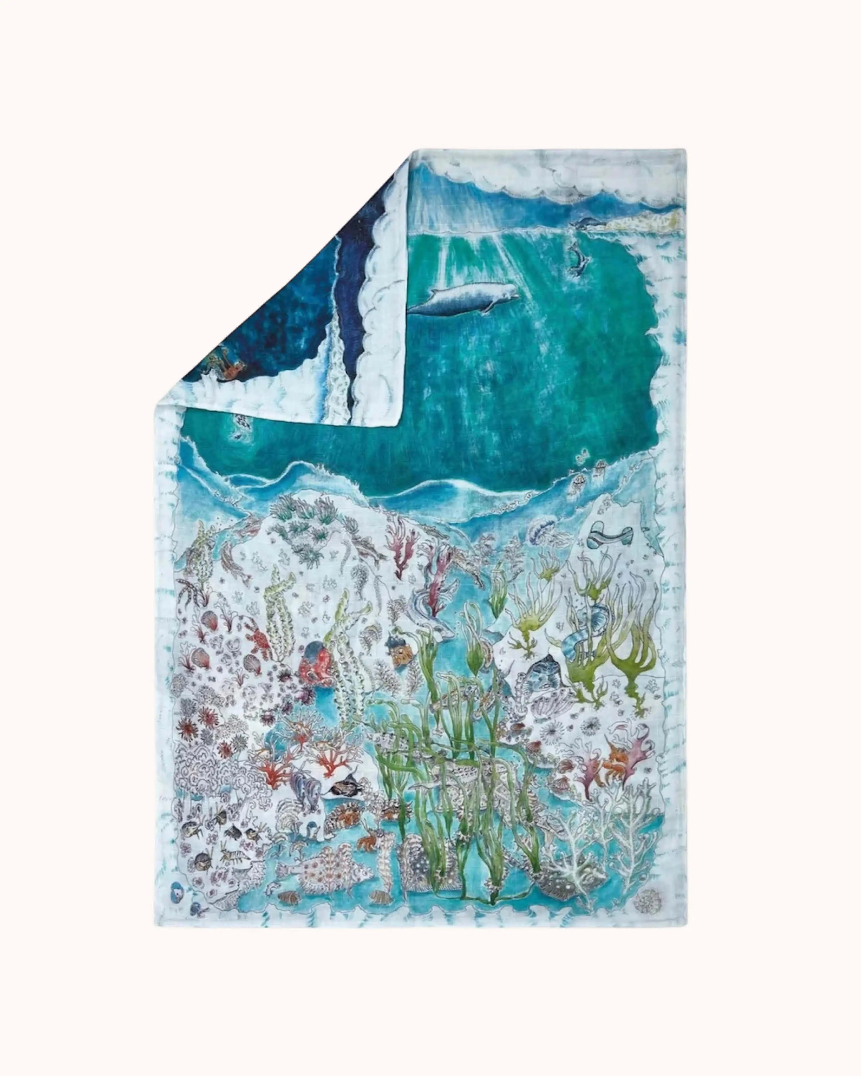 Wendbares Baby Musselin Legends Of The Sea