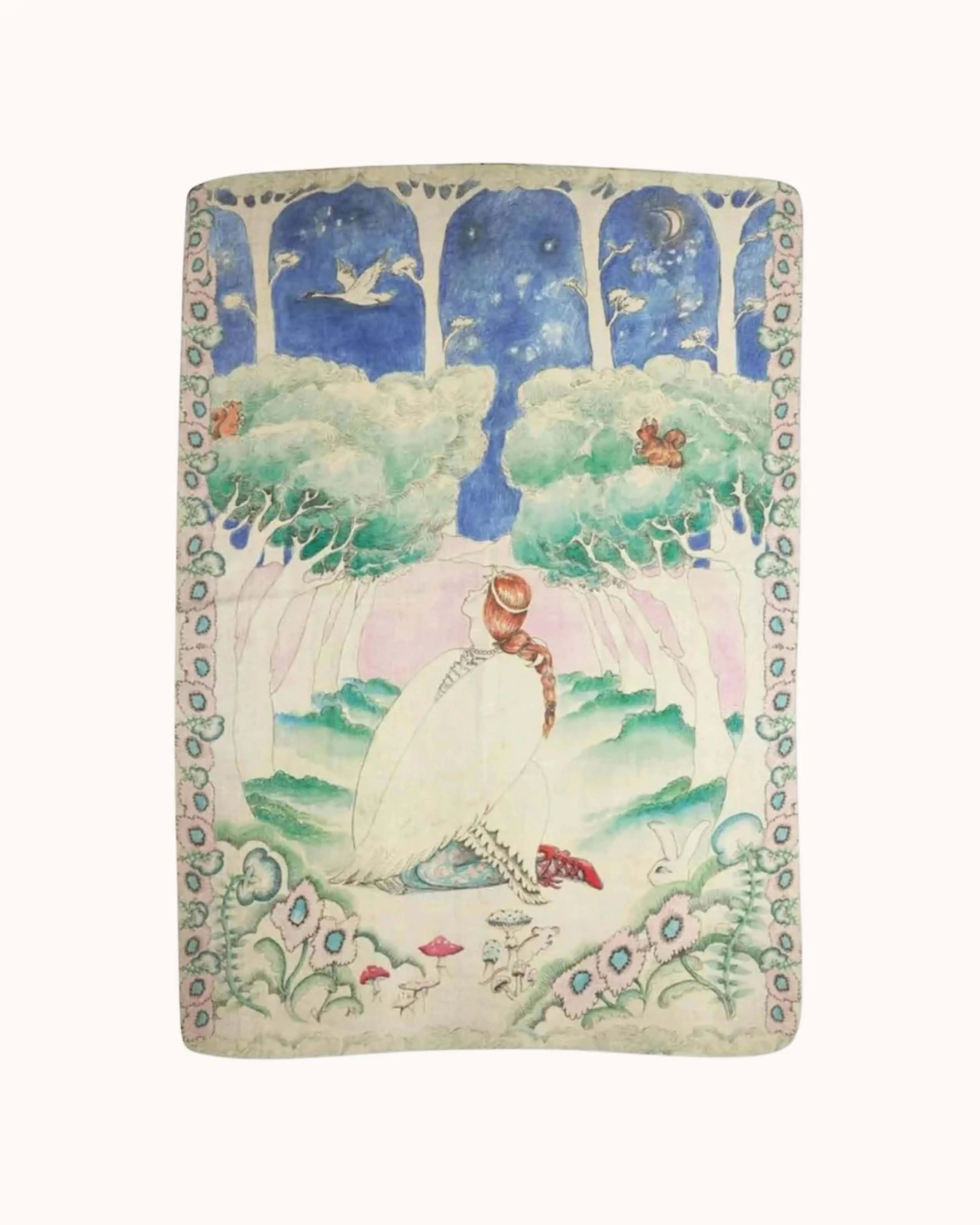 Baby Muslin Wild Swans