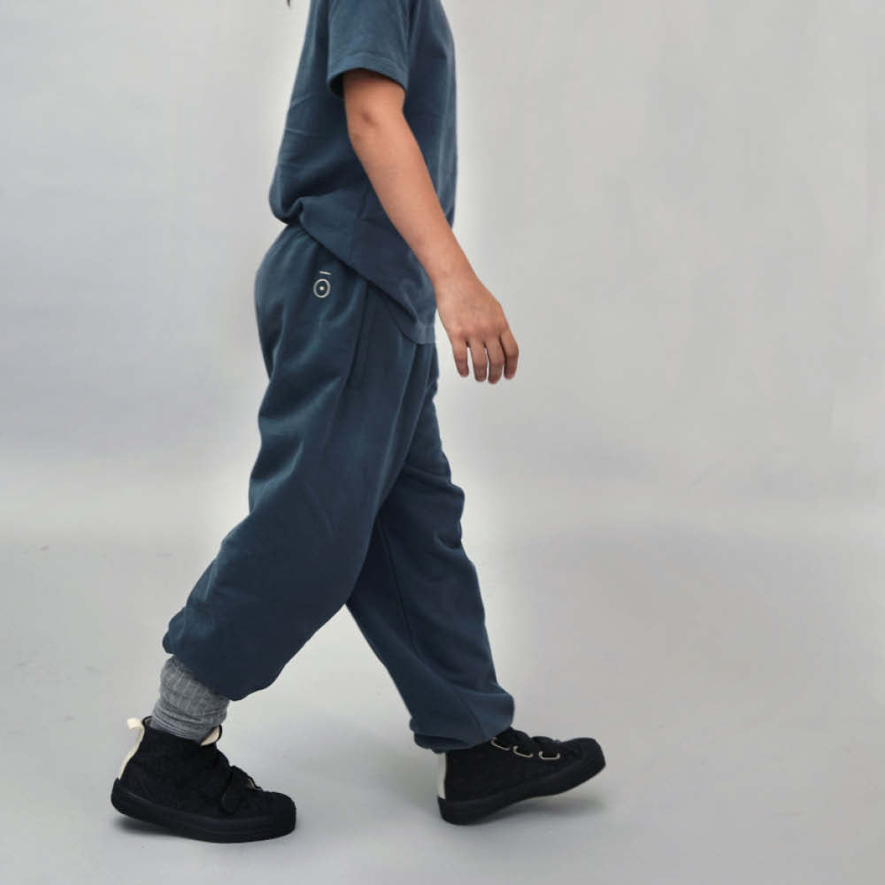 Lockere Sweathose in blue grey