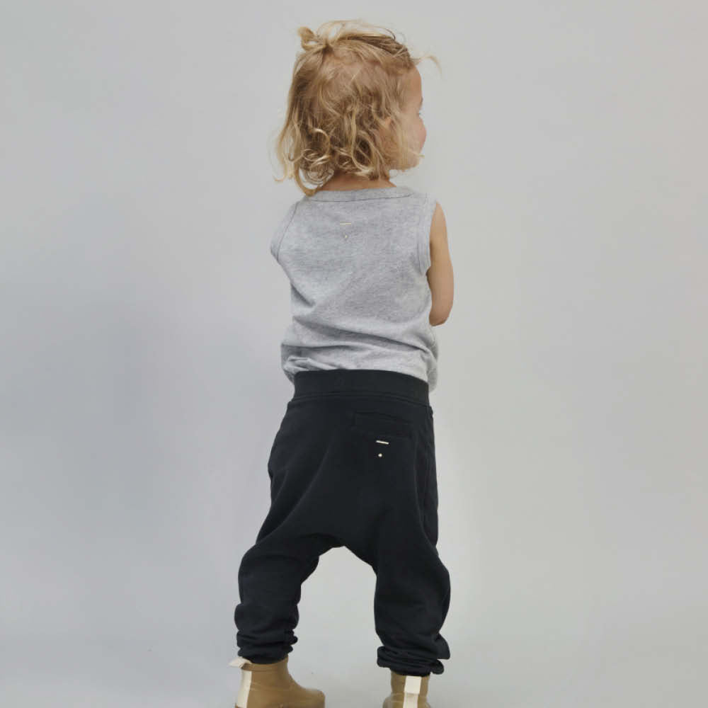 Baggy Sweatpants in nearly black