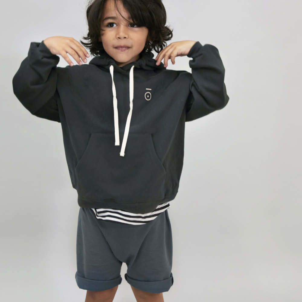 Sweatshorts in blue grey