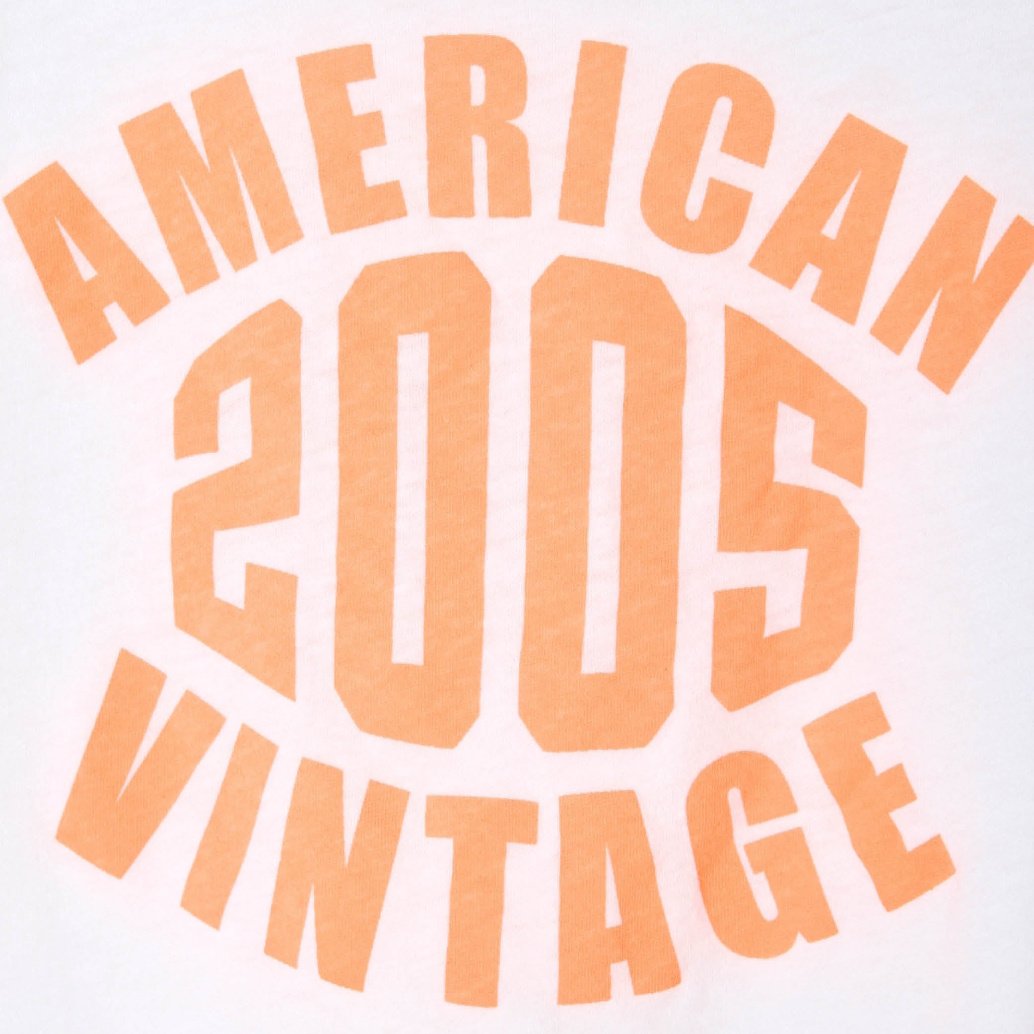 Kurzärmliges T-Shirt Gamipy in weiß/neon orange