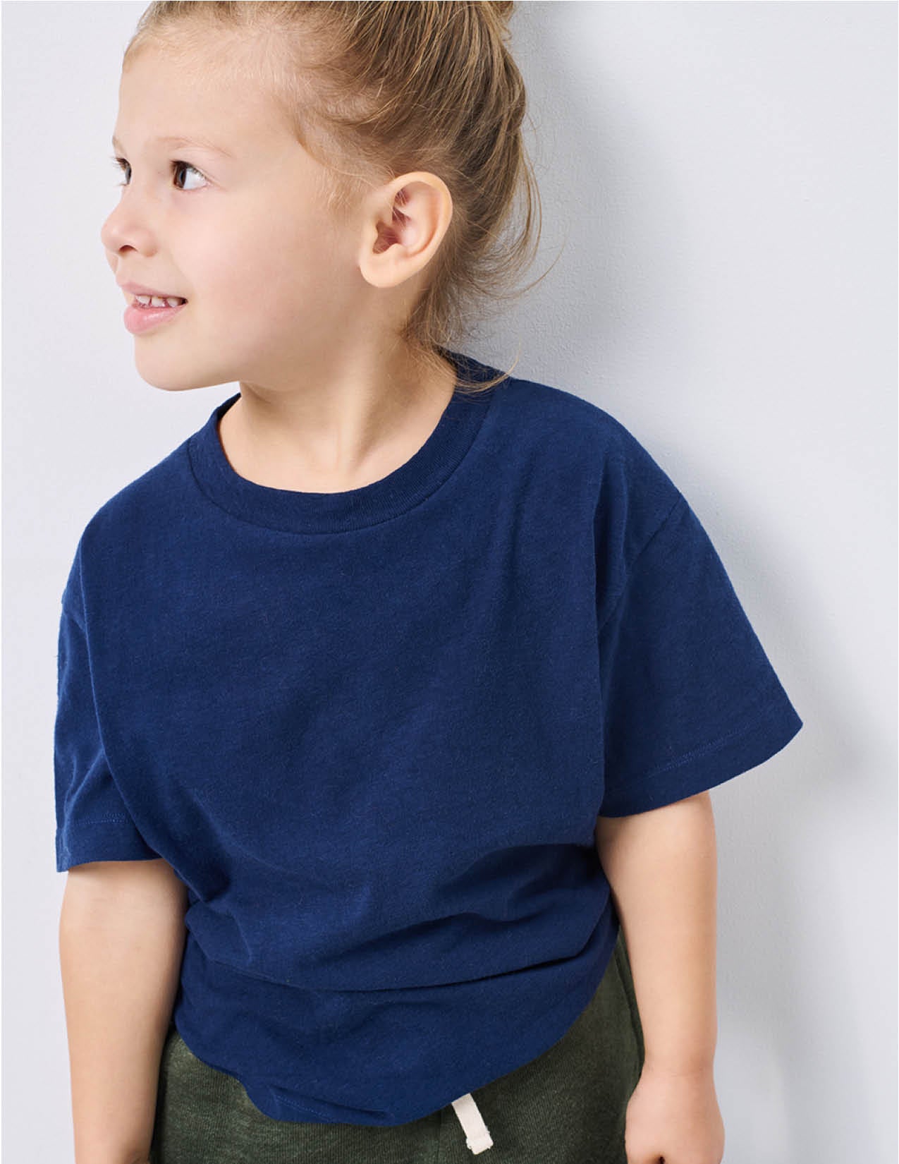 Kurzärmliges T-Shirt Gamipy in vintage navy