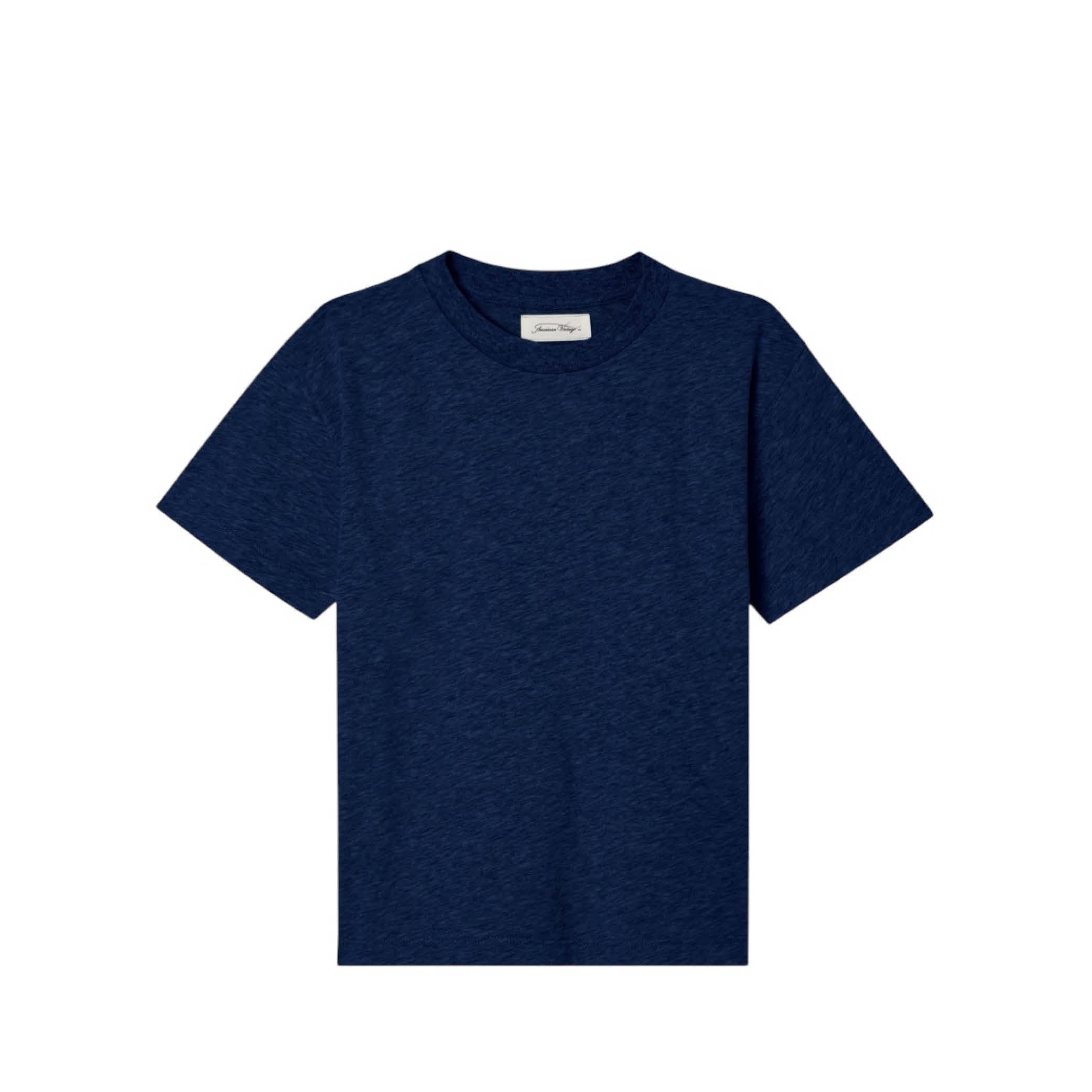 Kurzärmliges T-Shirt Gamipy in vintage navy