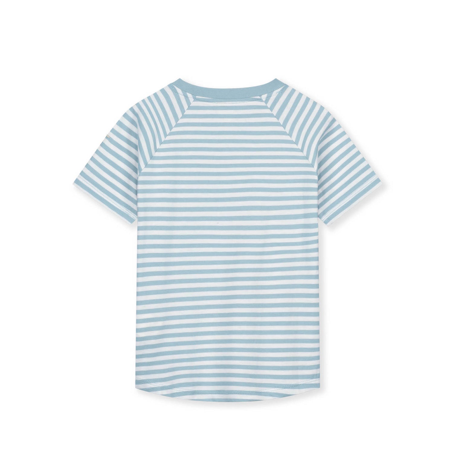 Kurzärmliges T-Shirt in sky/off-white