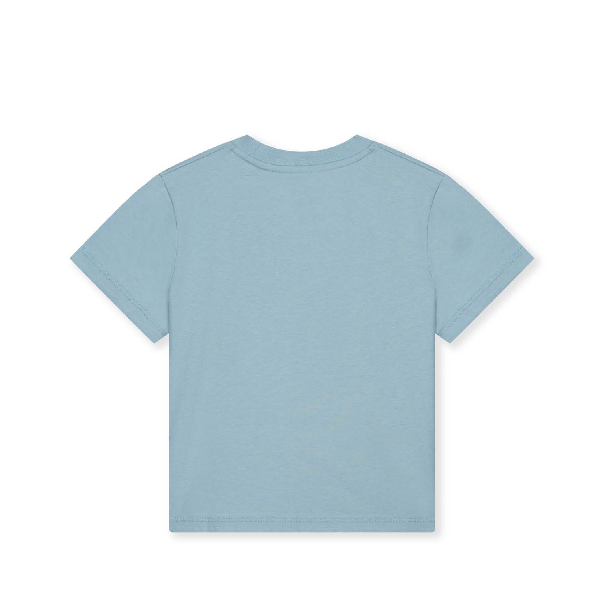 Kurzärmliges oversized T-Shirt in sky