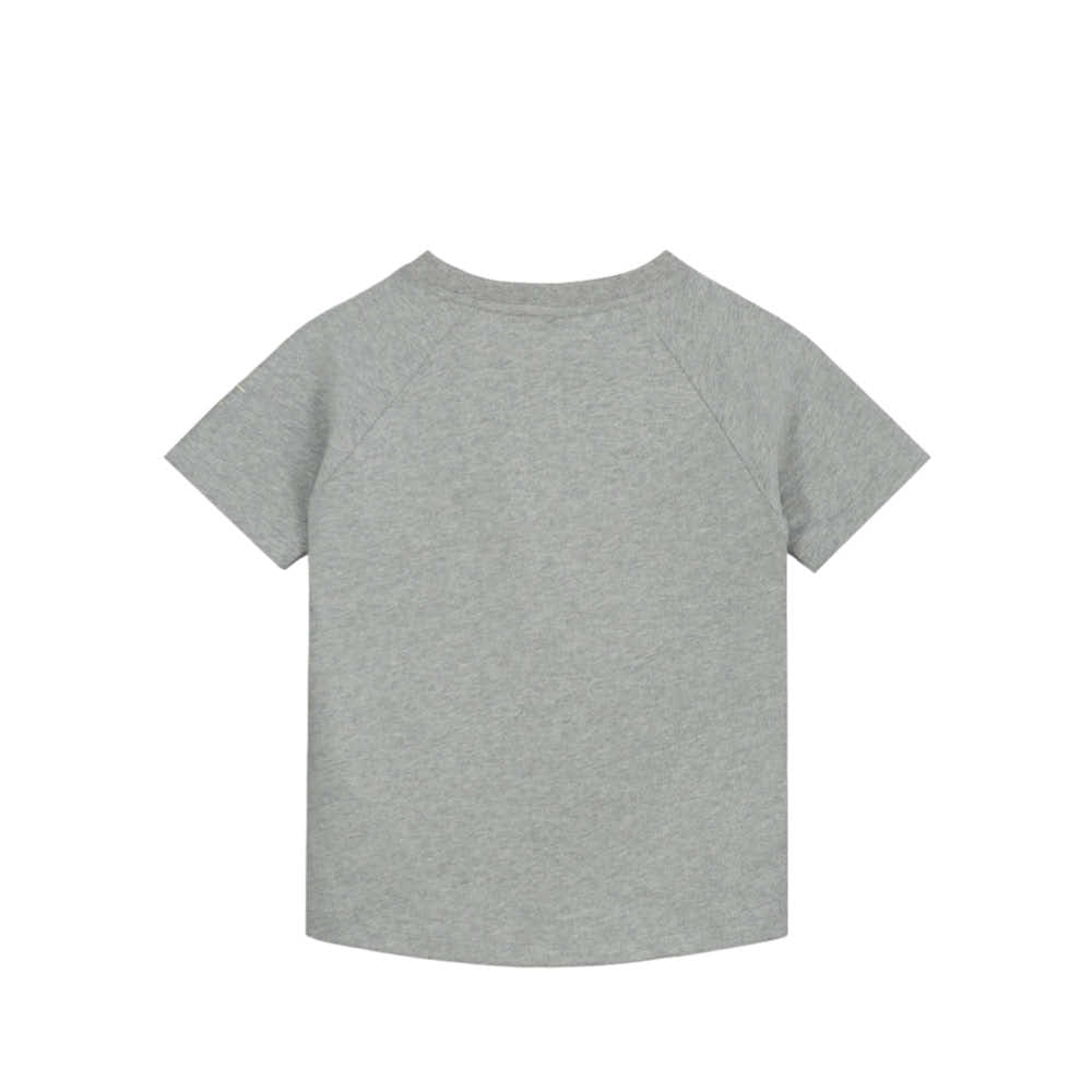 Kurzärmliges T-Shirt in grey melange