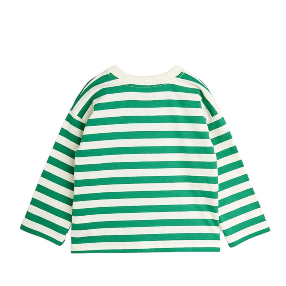 Langärmliges T-Shirt mit Weltkugel