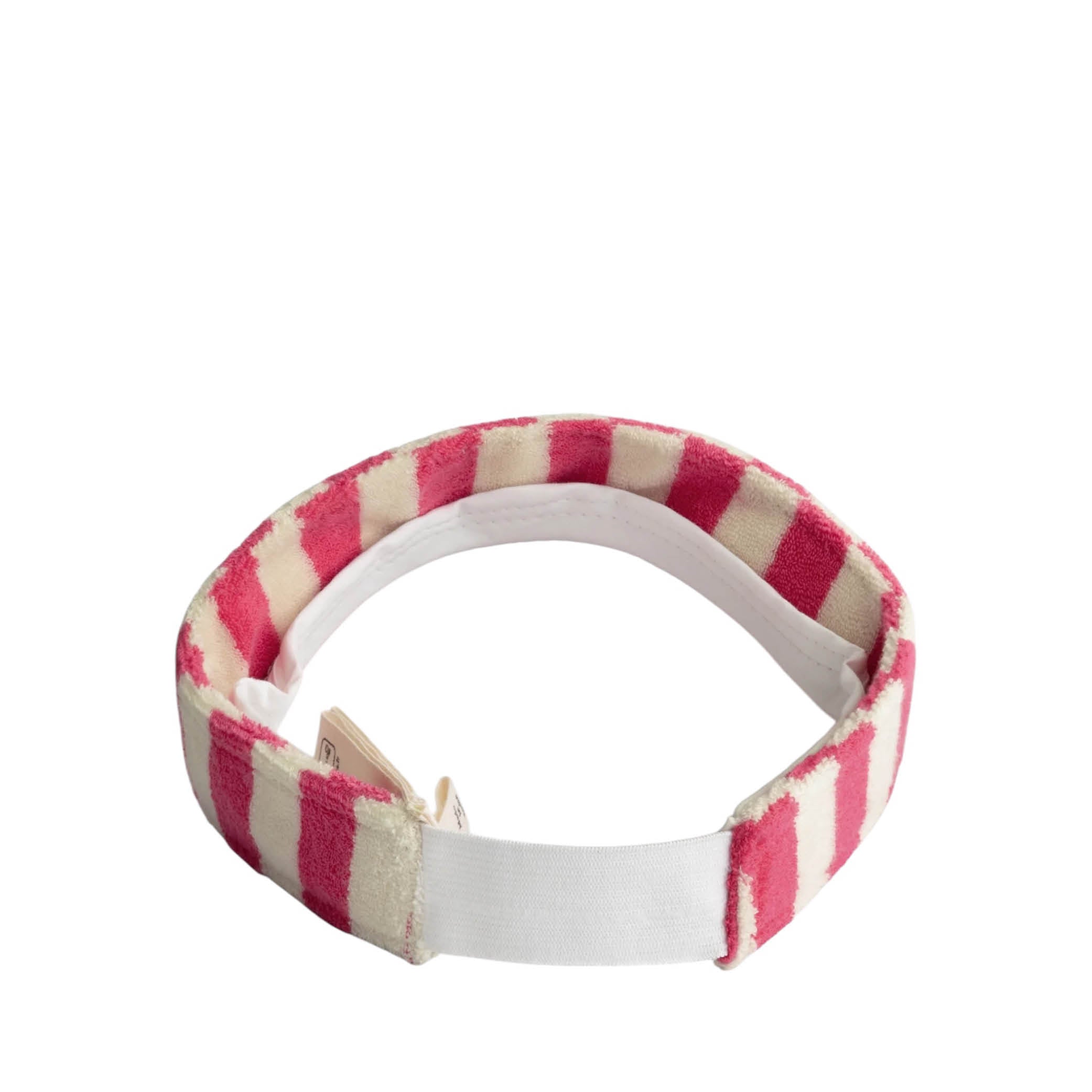 POP Terry Cap in cherry/cream