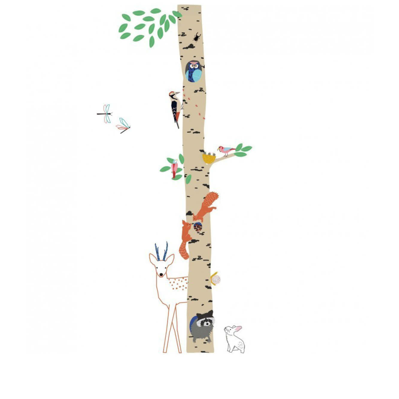 Riesiger Wandsticker Wald