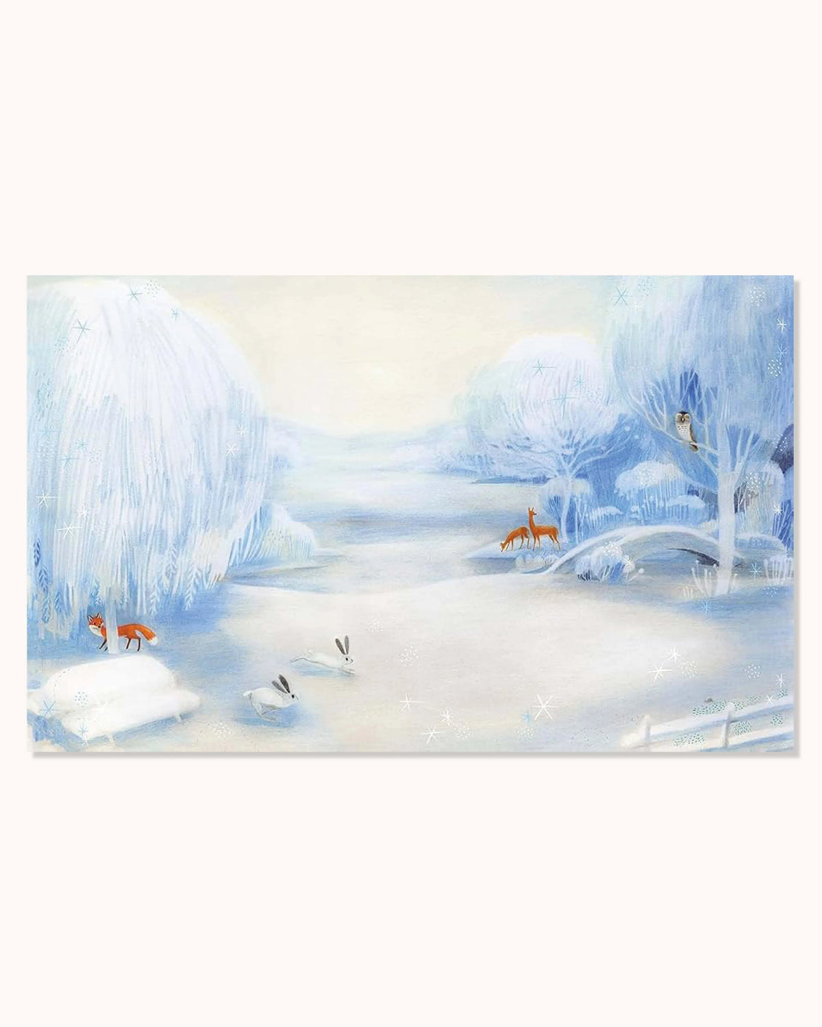 In einer weißen Winternacht