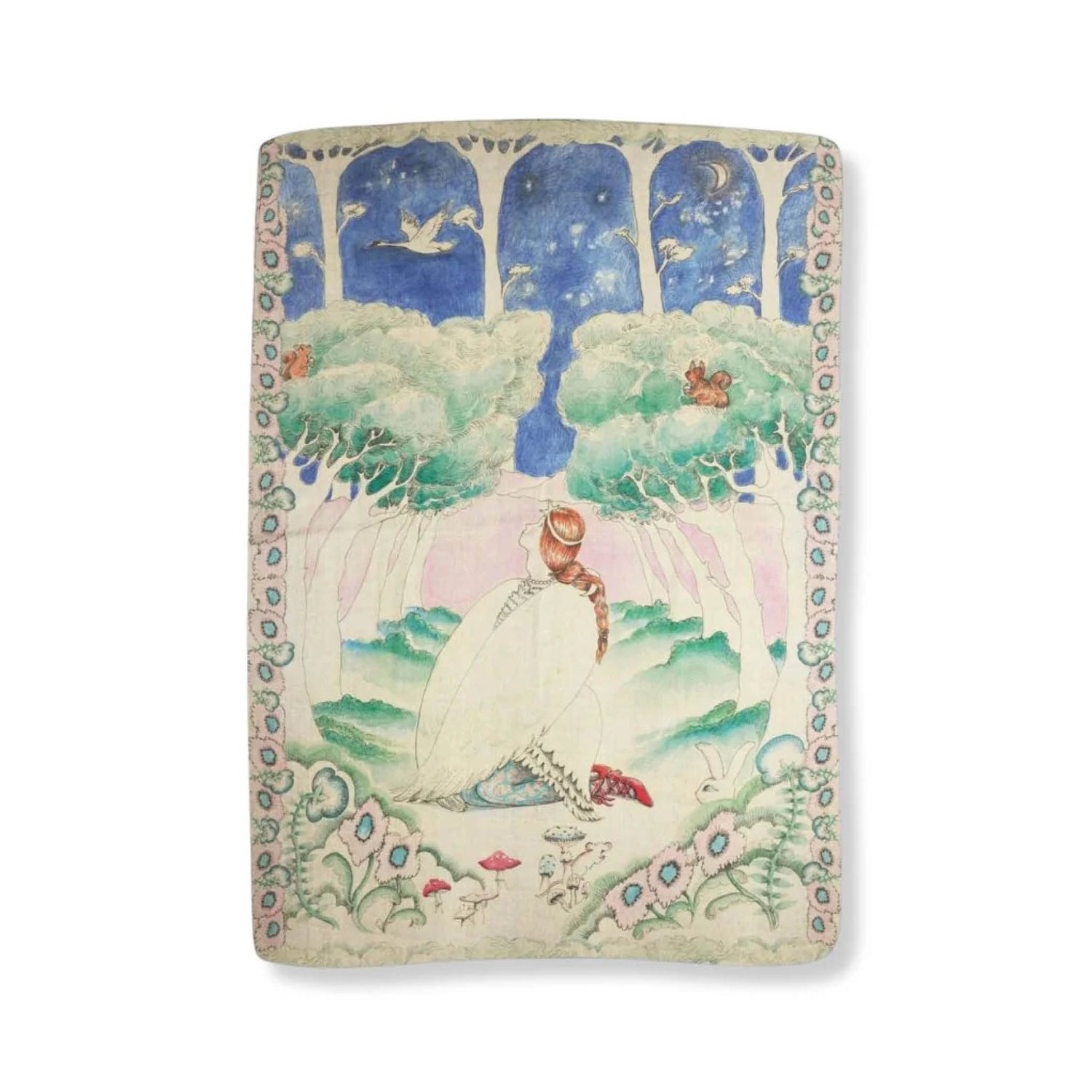 Baby Muslin Wild Swans