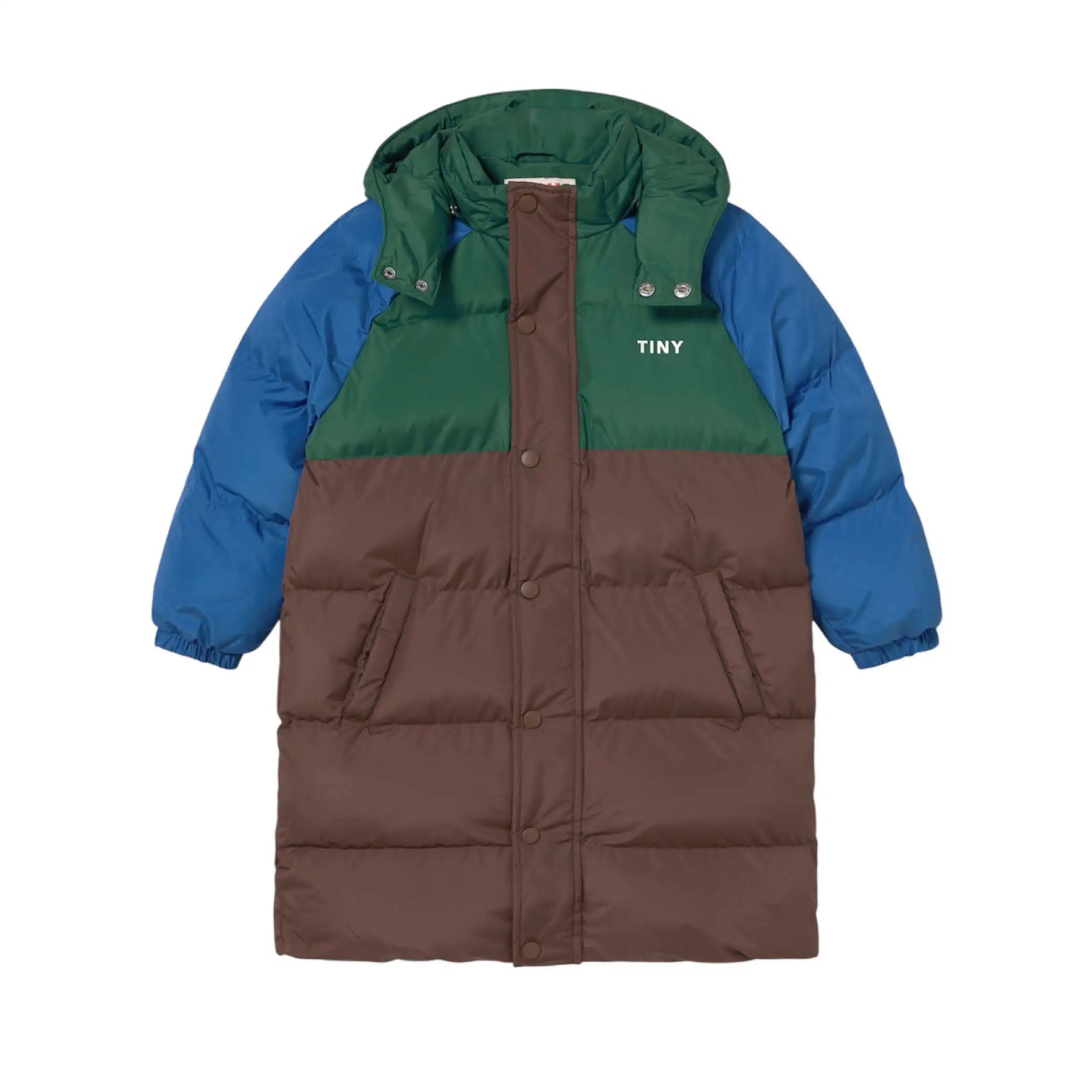 Padded Coat Colour Block