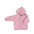 Baby Kapuzenjacke aus Wolle in rosenholz melange von Engel Natur