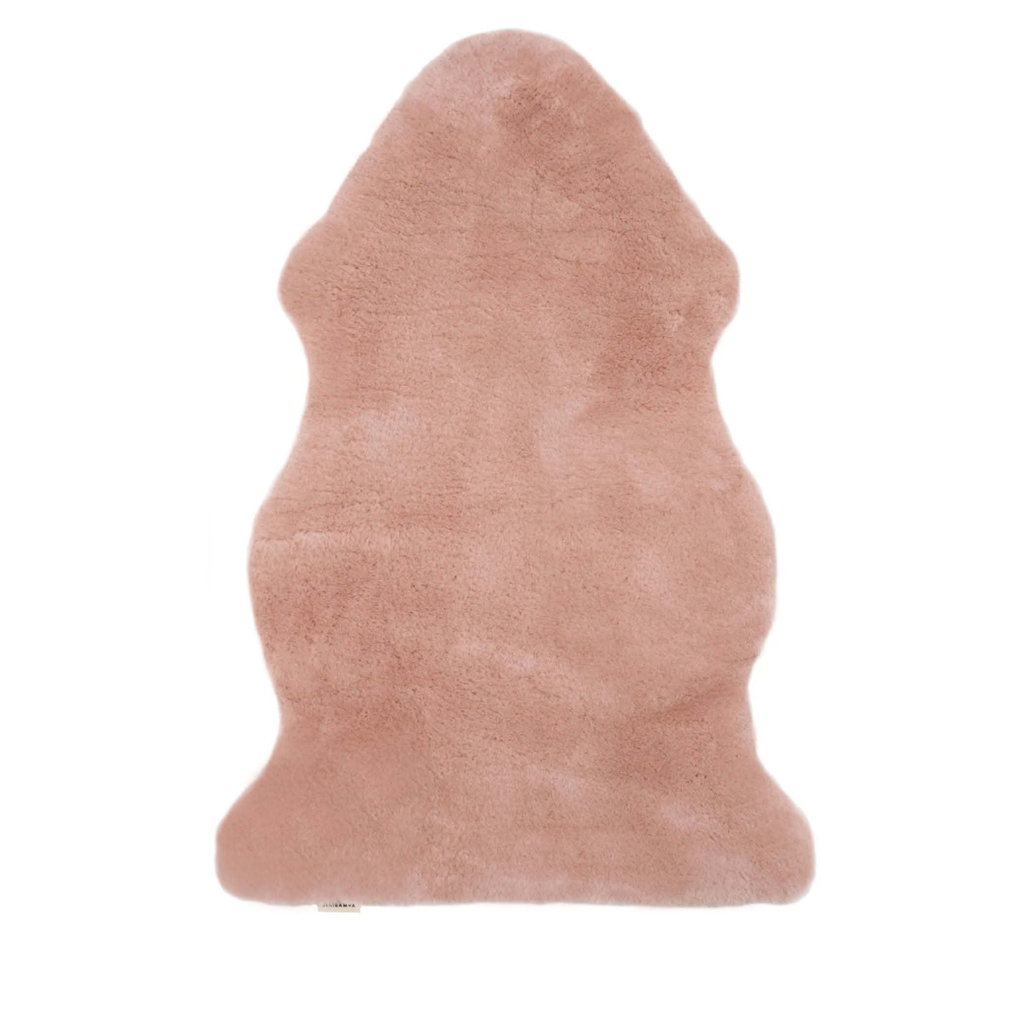 Schaffell in rose