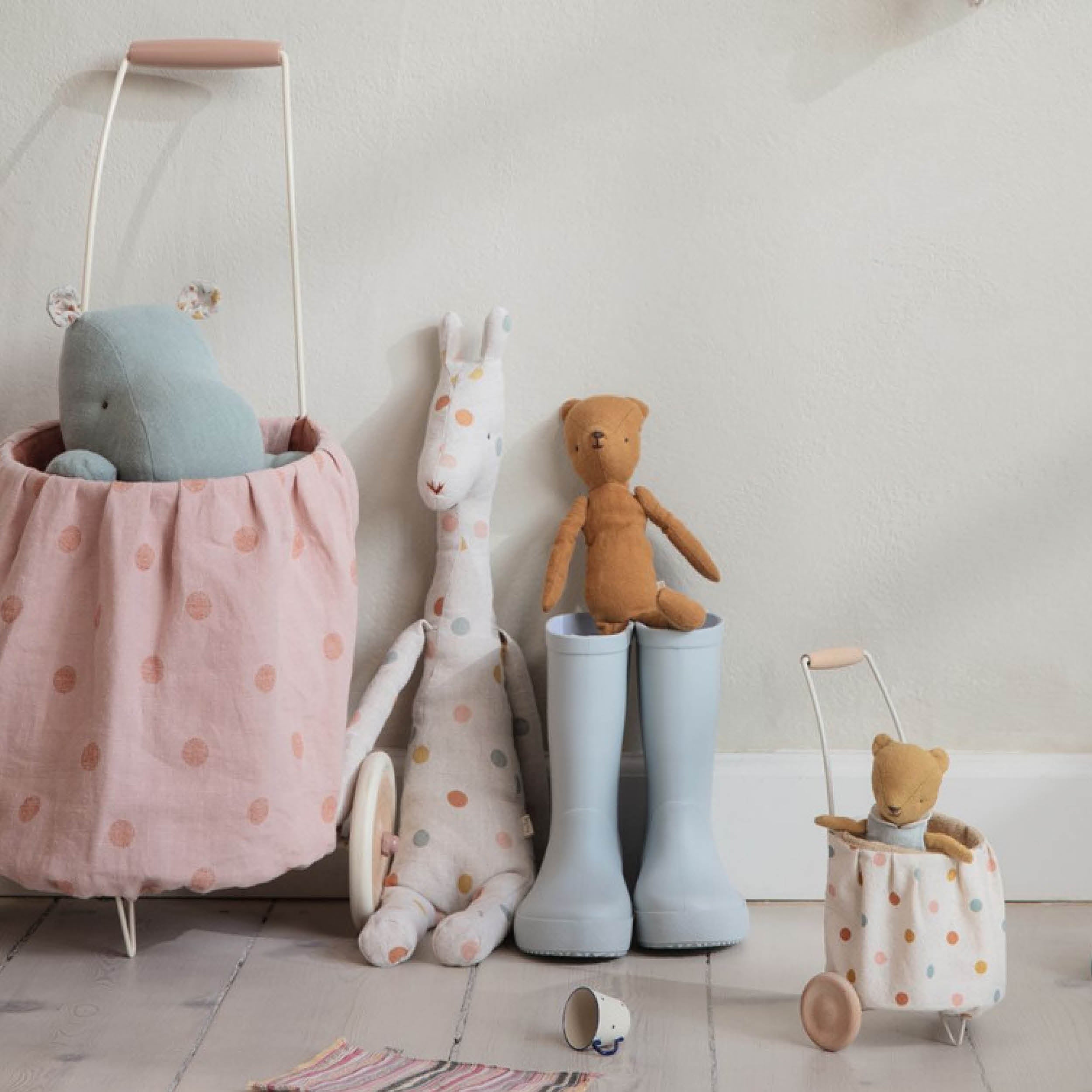 Mini trolley, multi dots