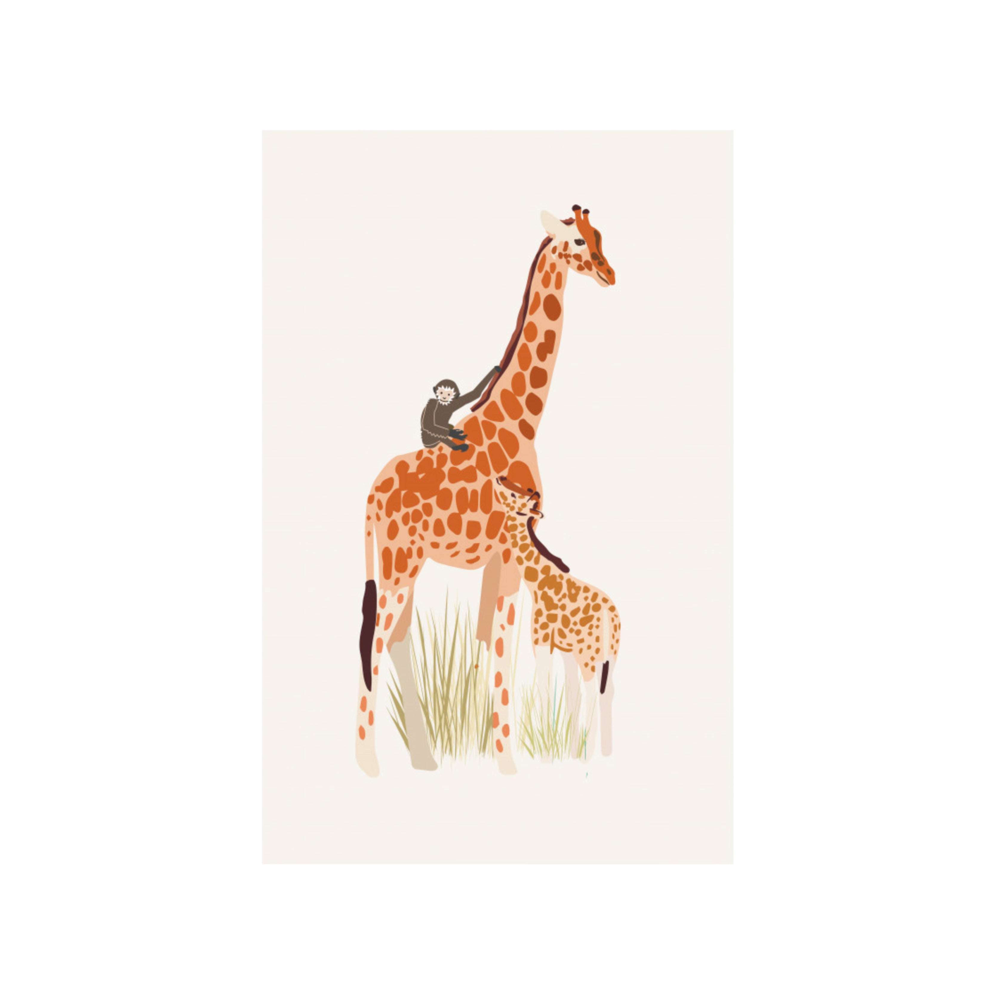 Poster, Giraffen