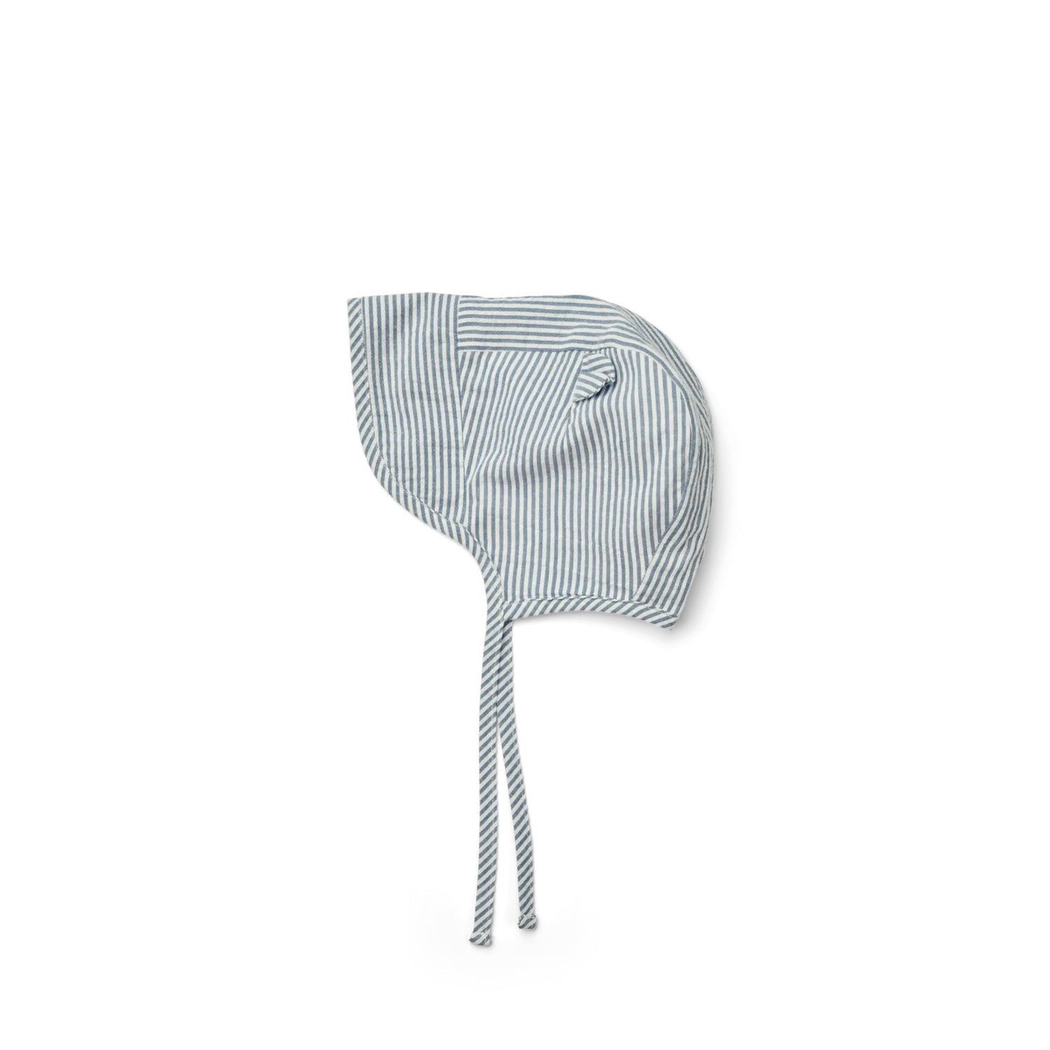 Sonnenhut Rae in blue wave/creme de la creme gestreift