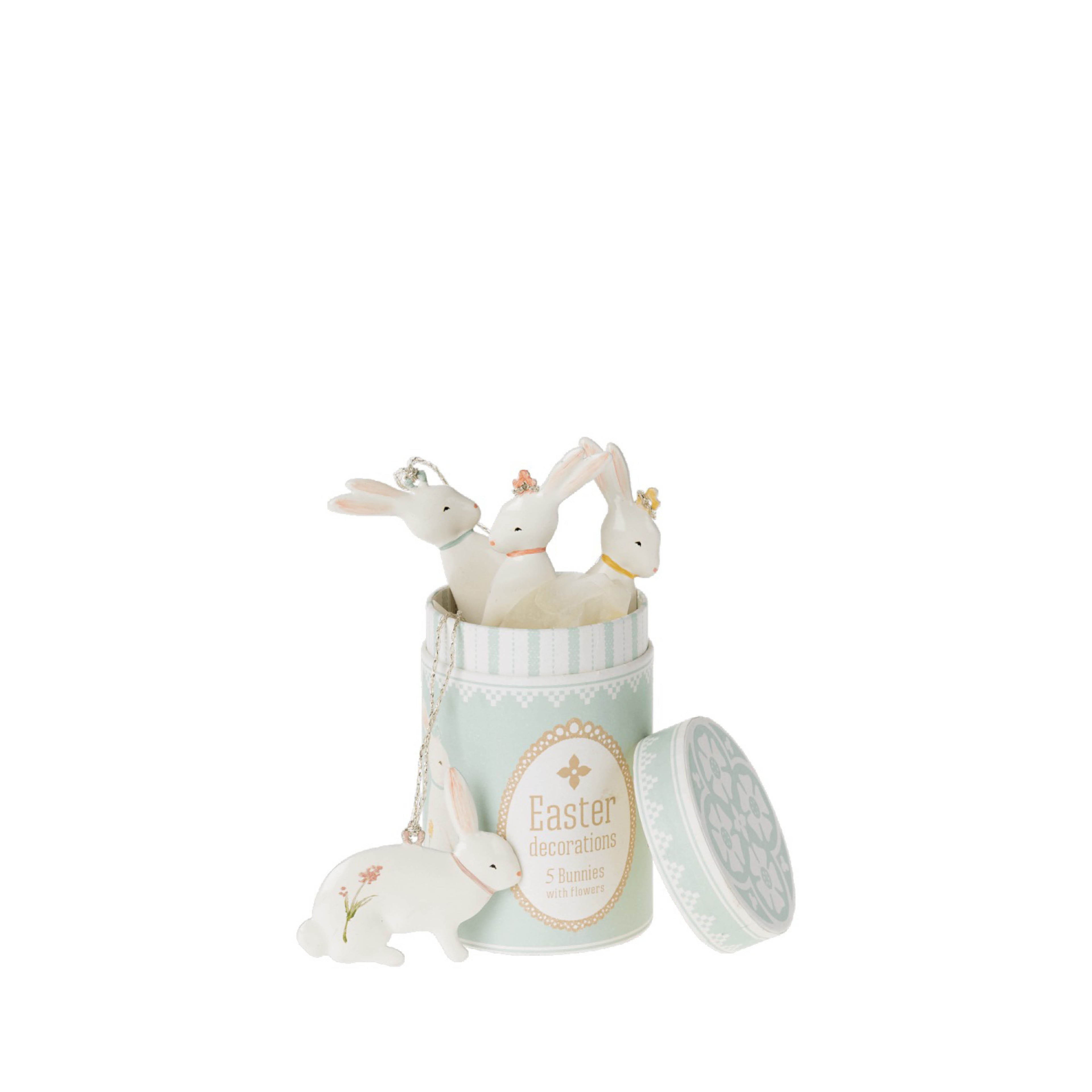 Osterhasen Ornamente Set