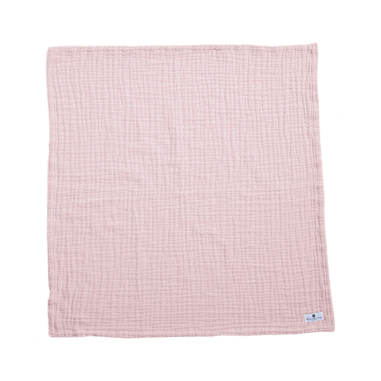Muslin Baby Blanket in old rose
