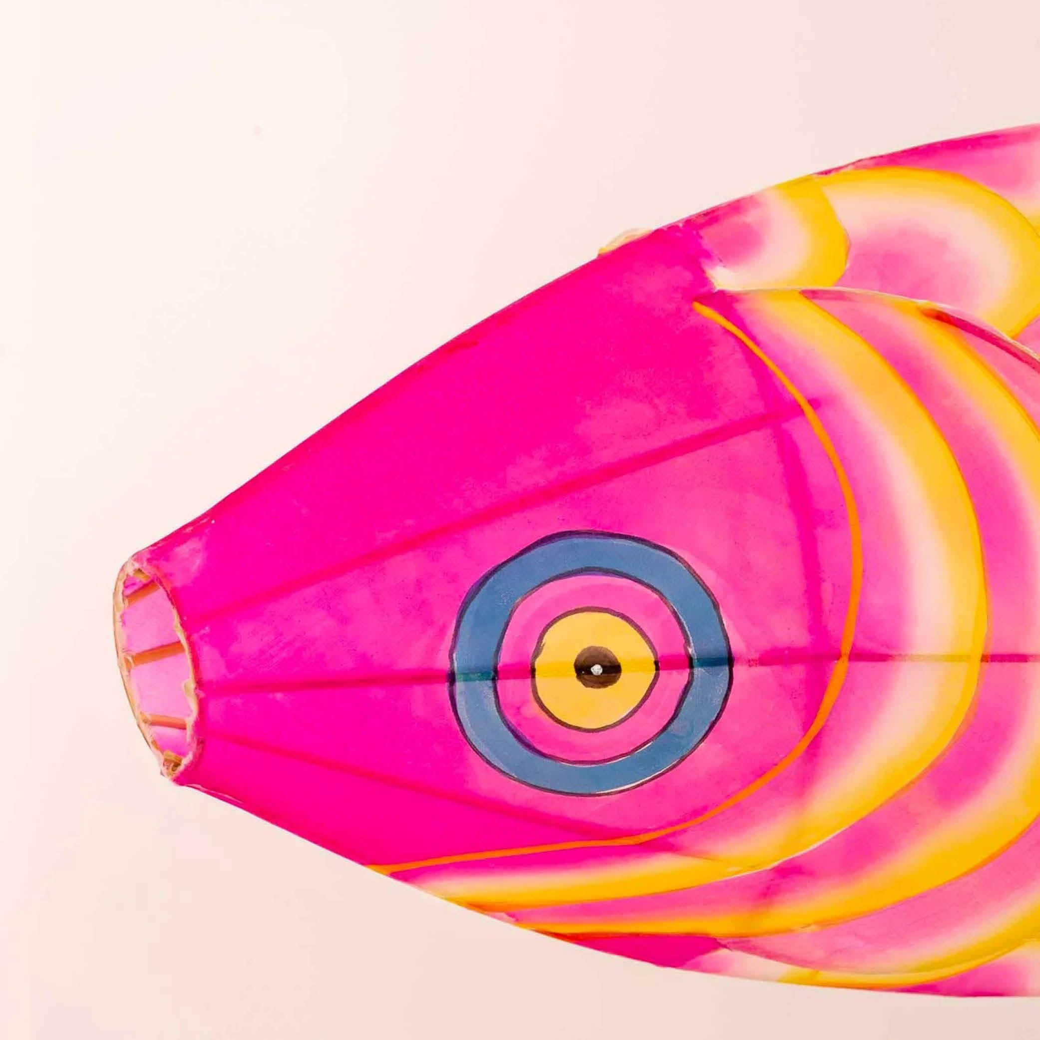 Karpfen Lampe in rose