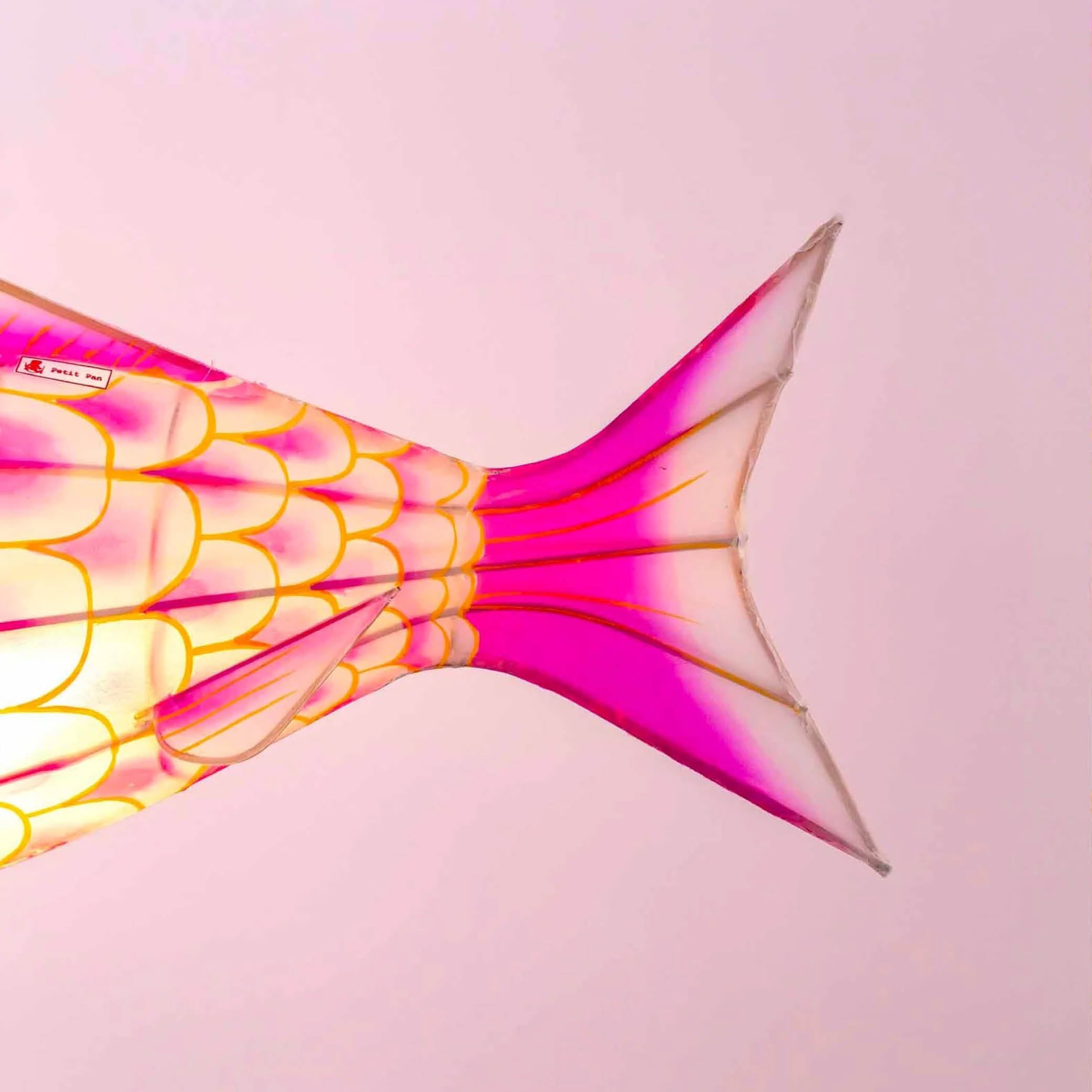 Karpfen Lampe in rose