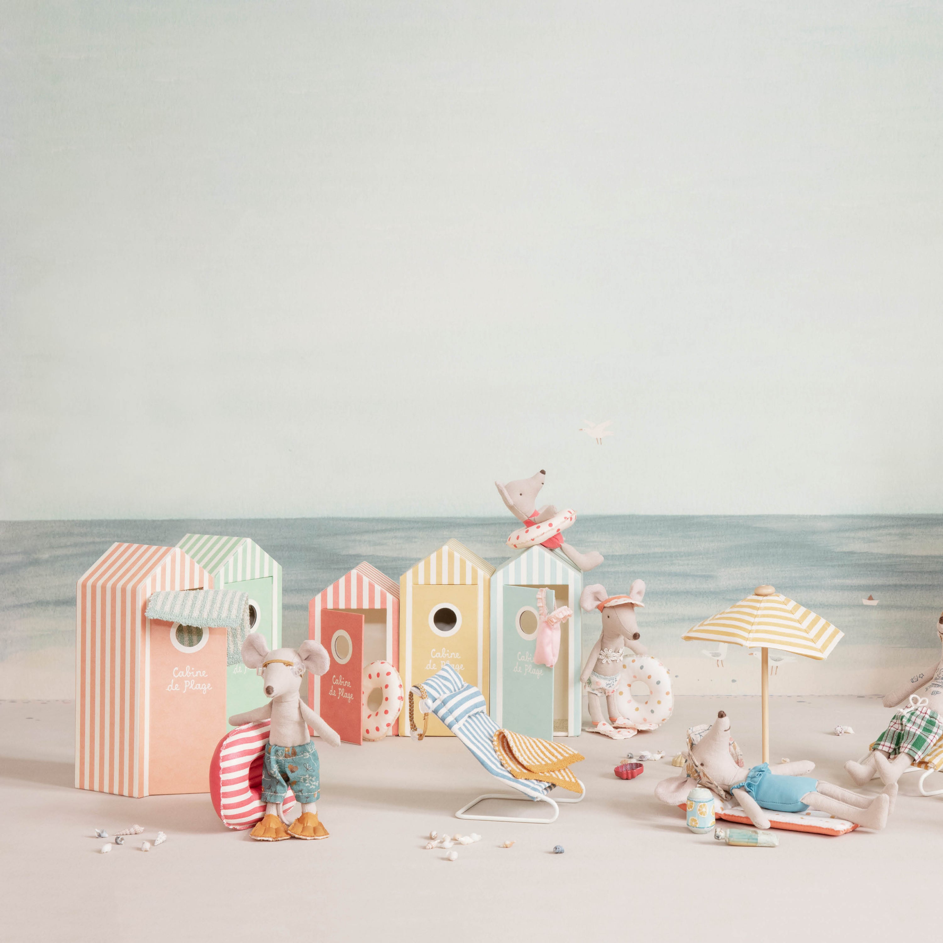 Strandkabine, Papa Maus
