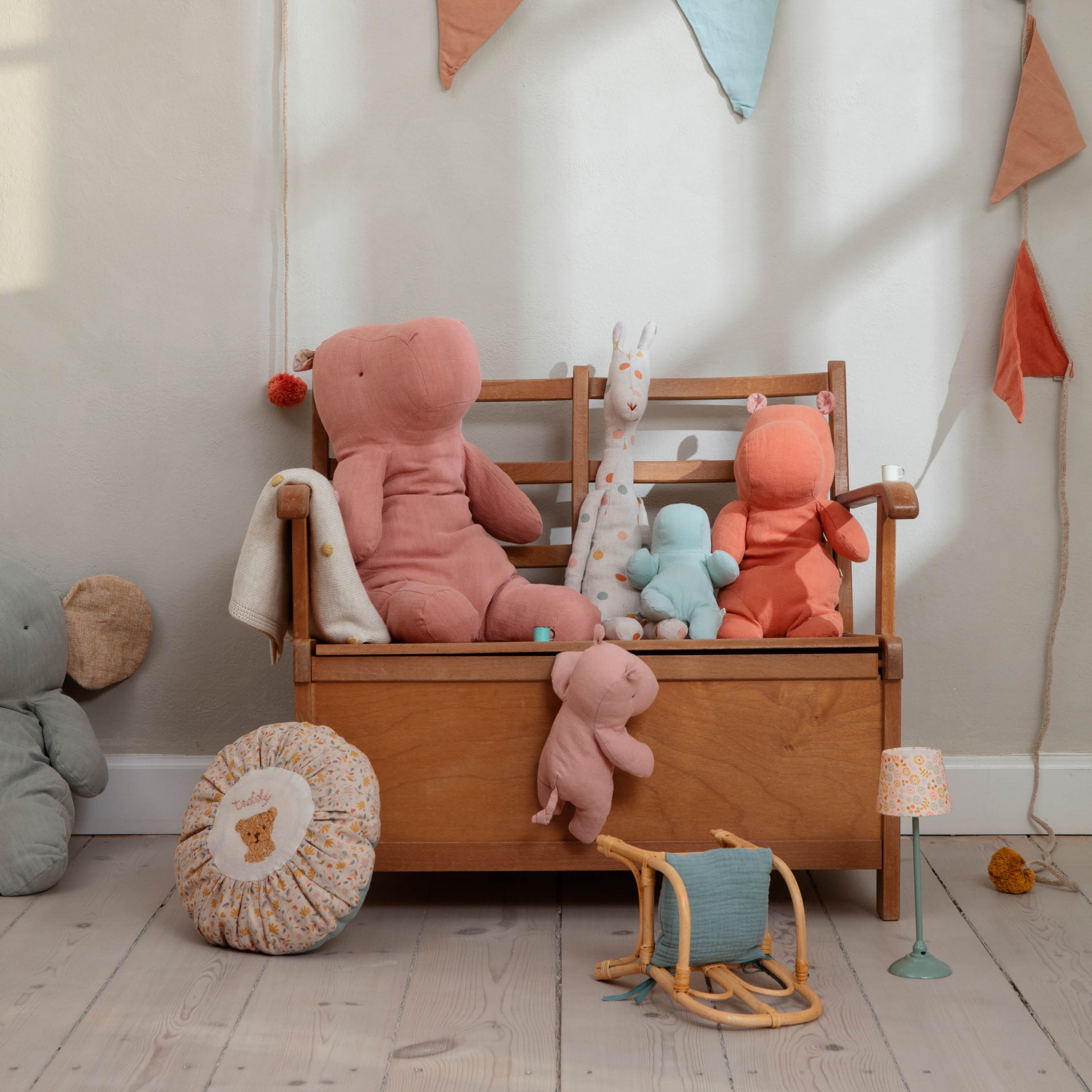 Rattan Stuhl in medium