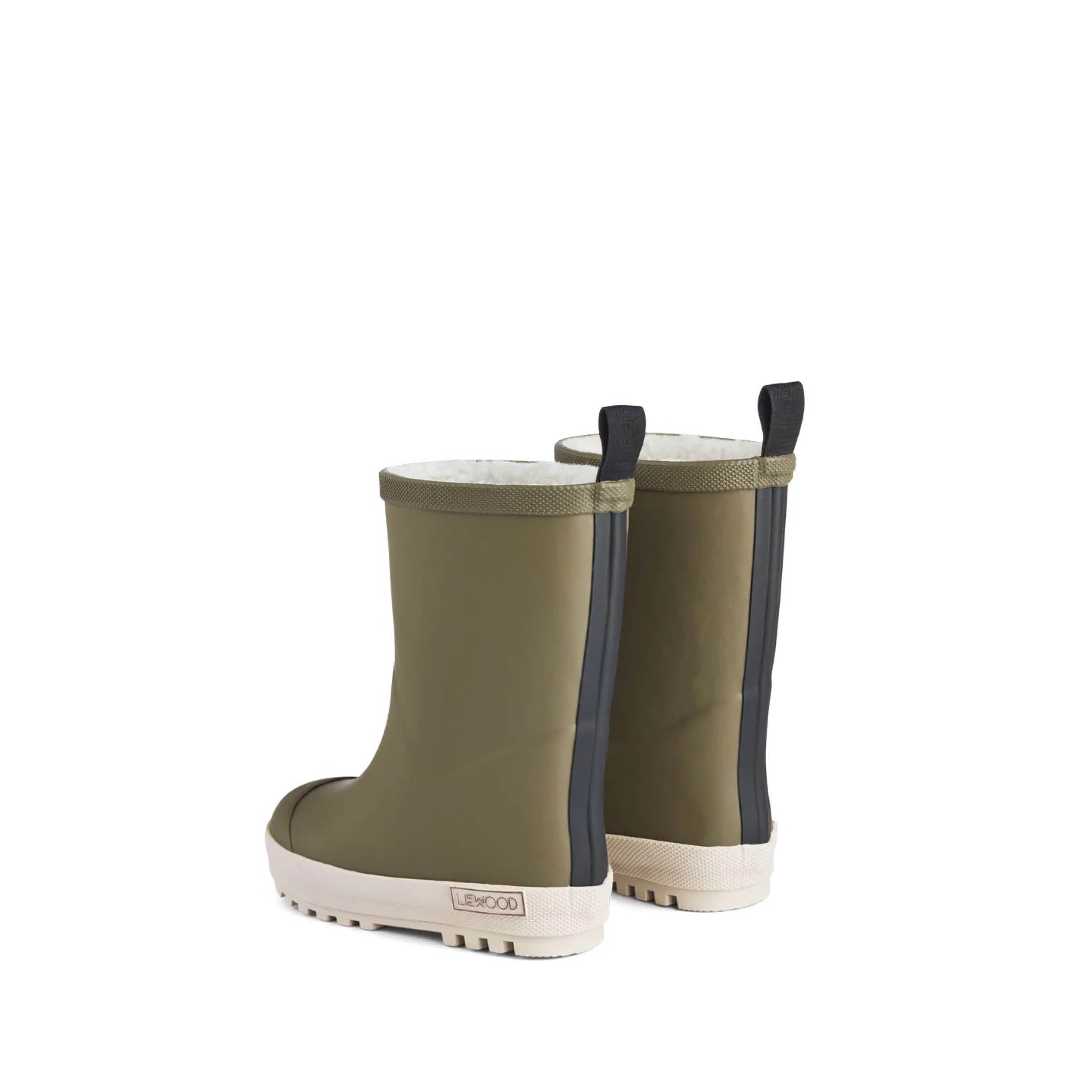 Thermo Gummistiefel Mason im khaki/sandy mix