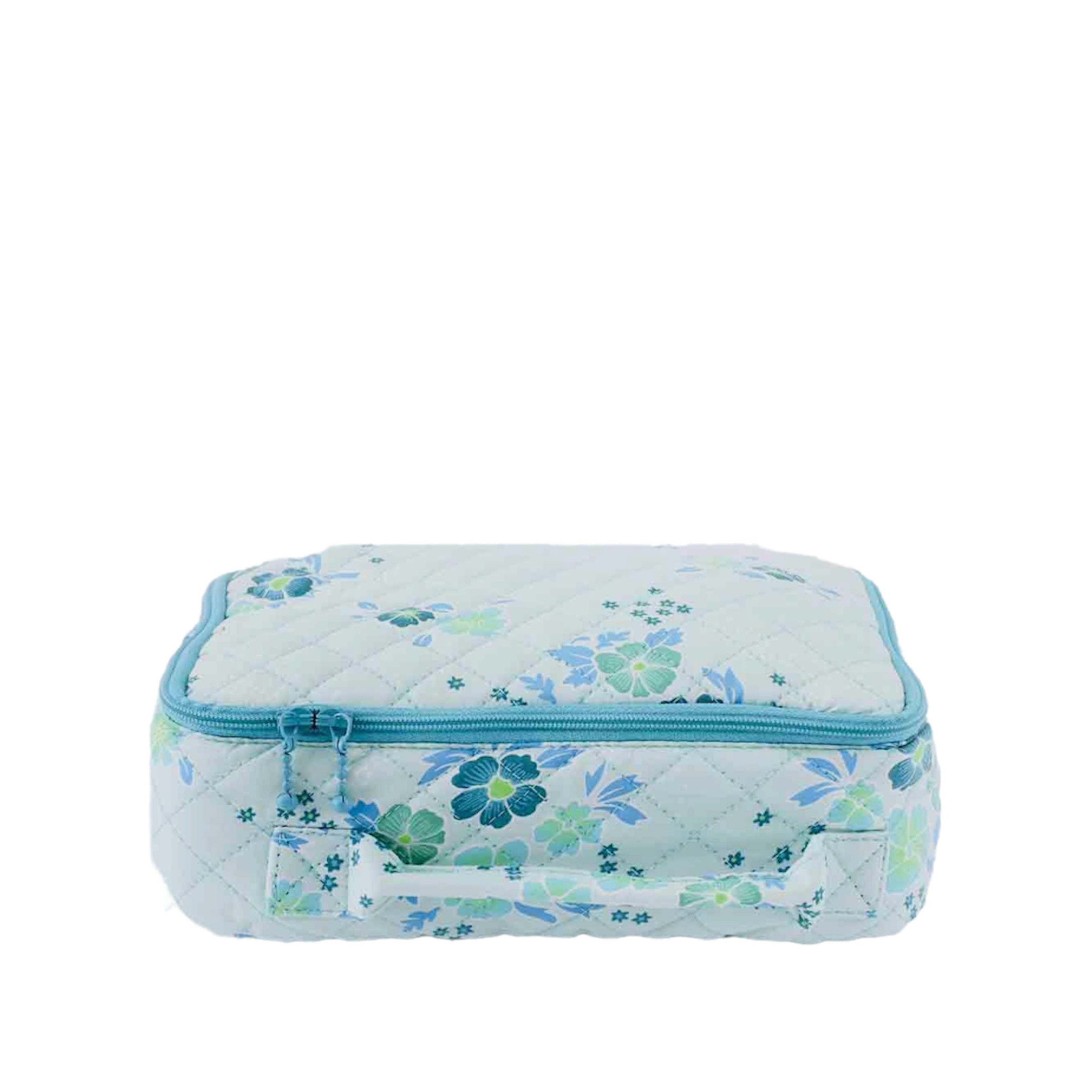 Kulturtasche in folksy bleu