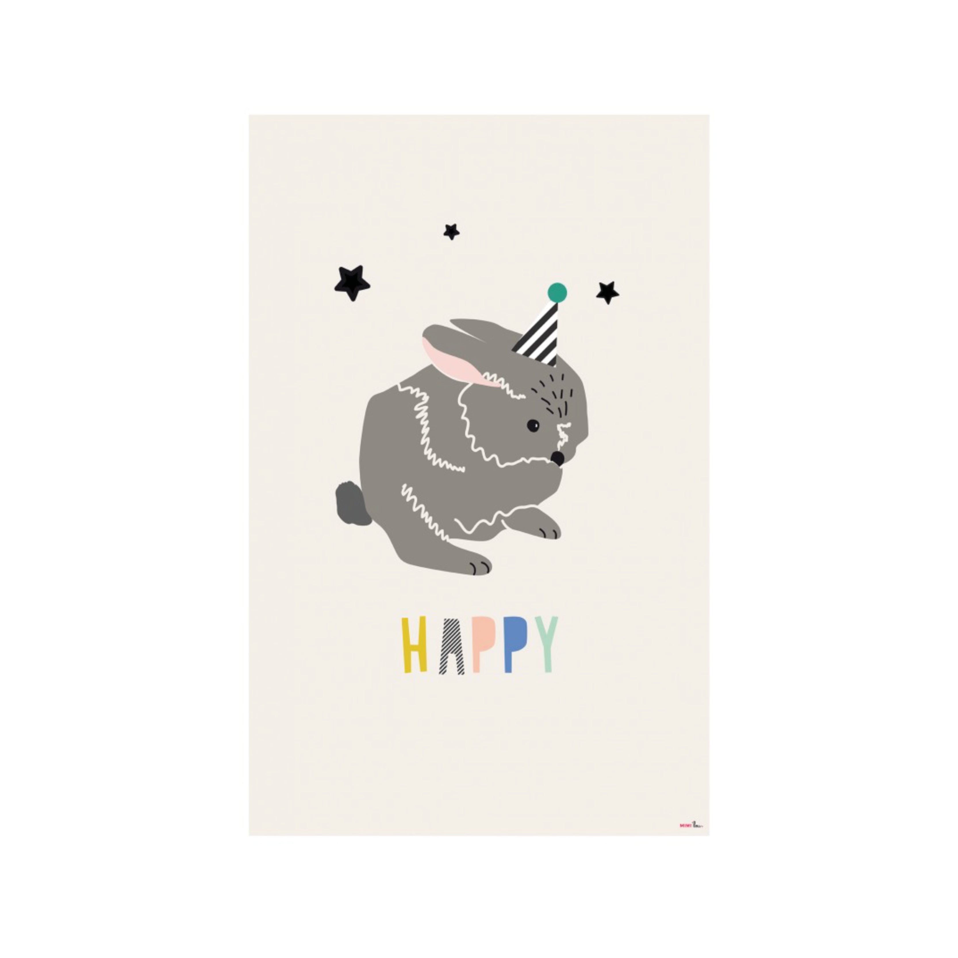 Poster, Happy