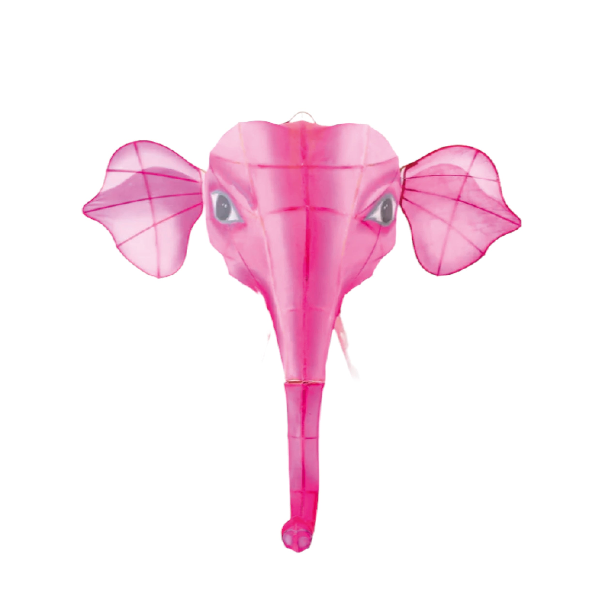 Elefantenkopf Wandlampe