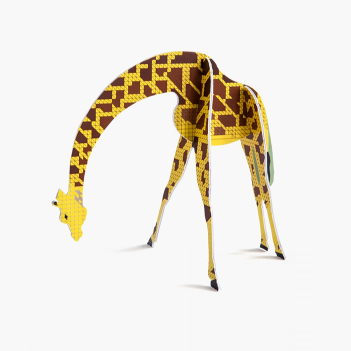 3D-Puzzle Grußkarte, Giraffe - kinder & konsorten - Puzzle