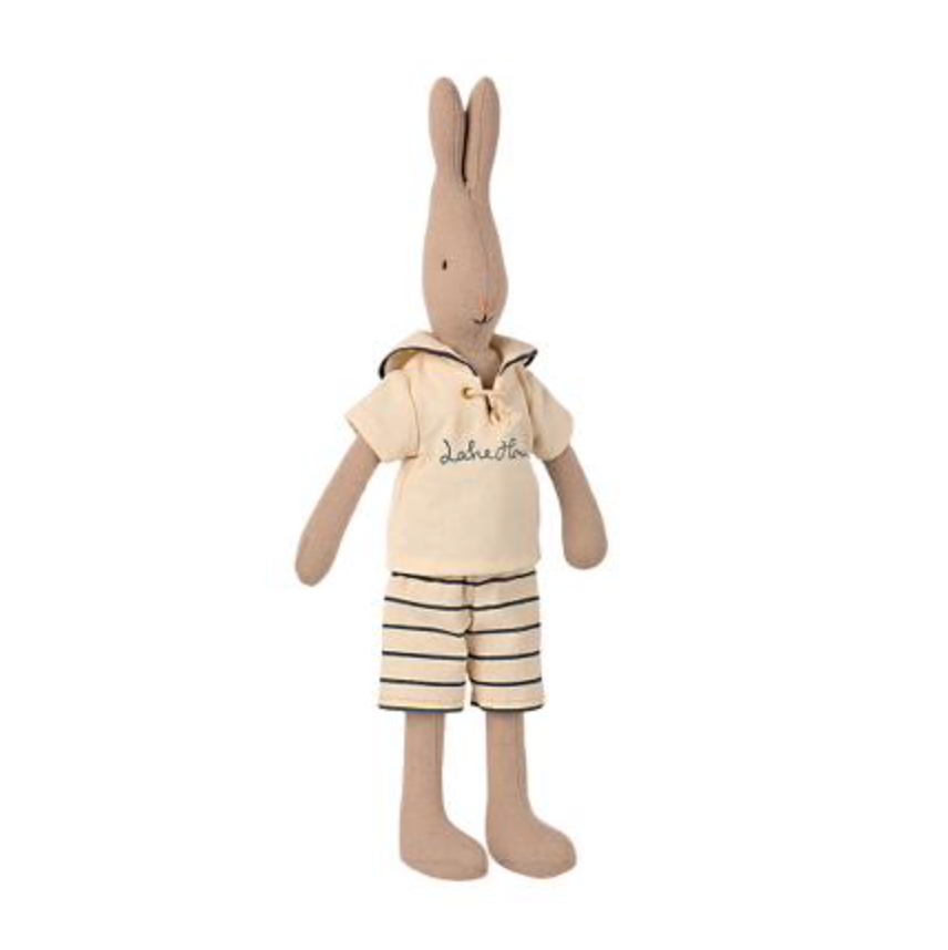 Hase 2 Sailor in off-white/petrol