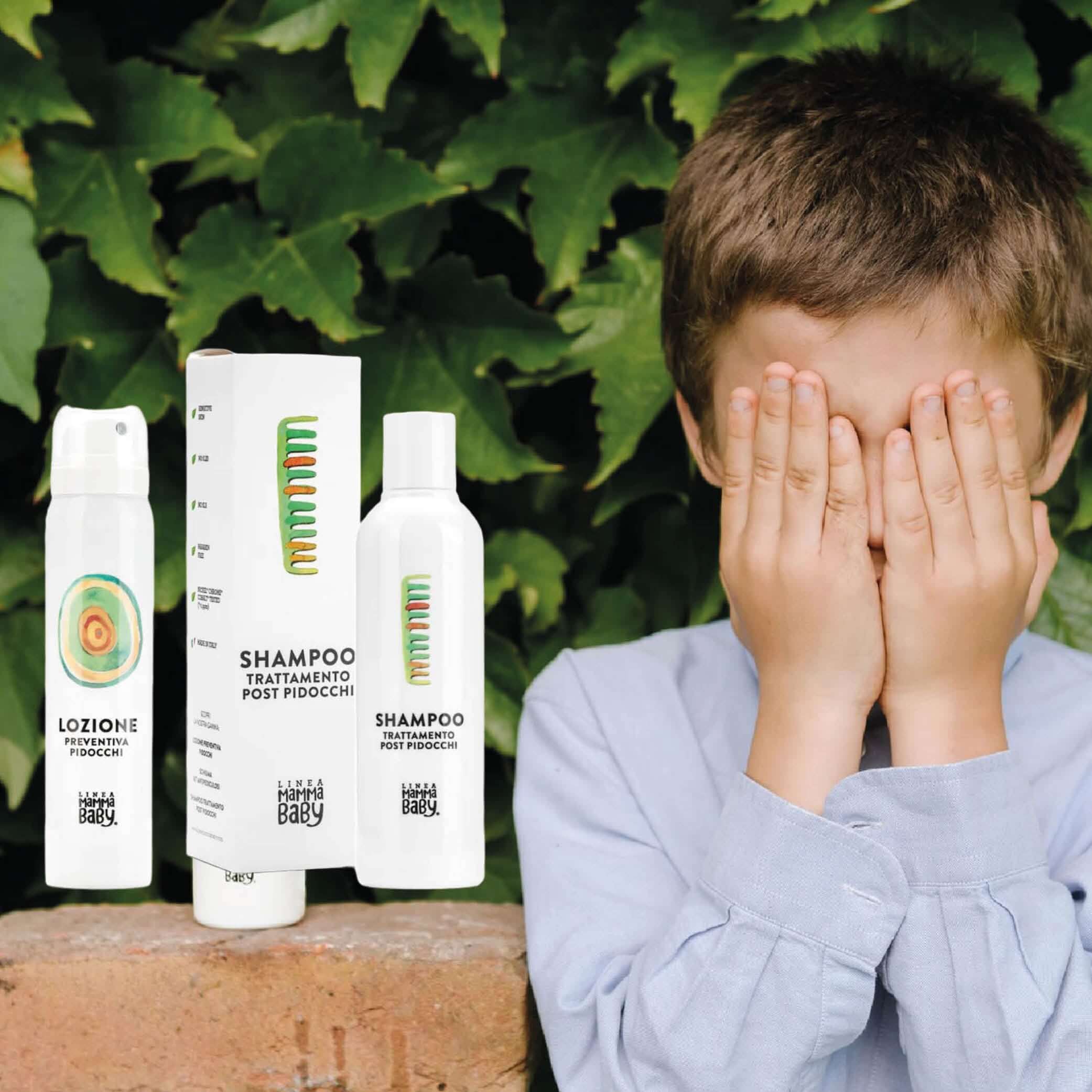 Kopfläuse bei Kindern - Läuseshampoo und Läuse Spray Lotion von Linea MammaBaby bei kinder & konsorten