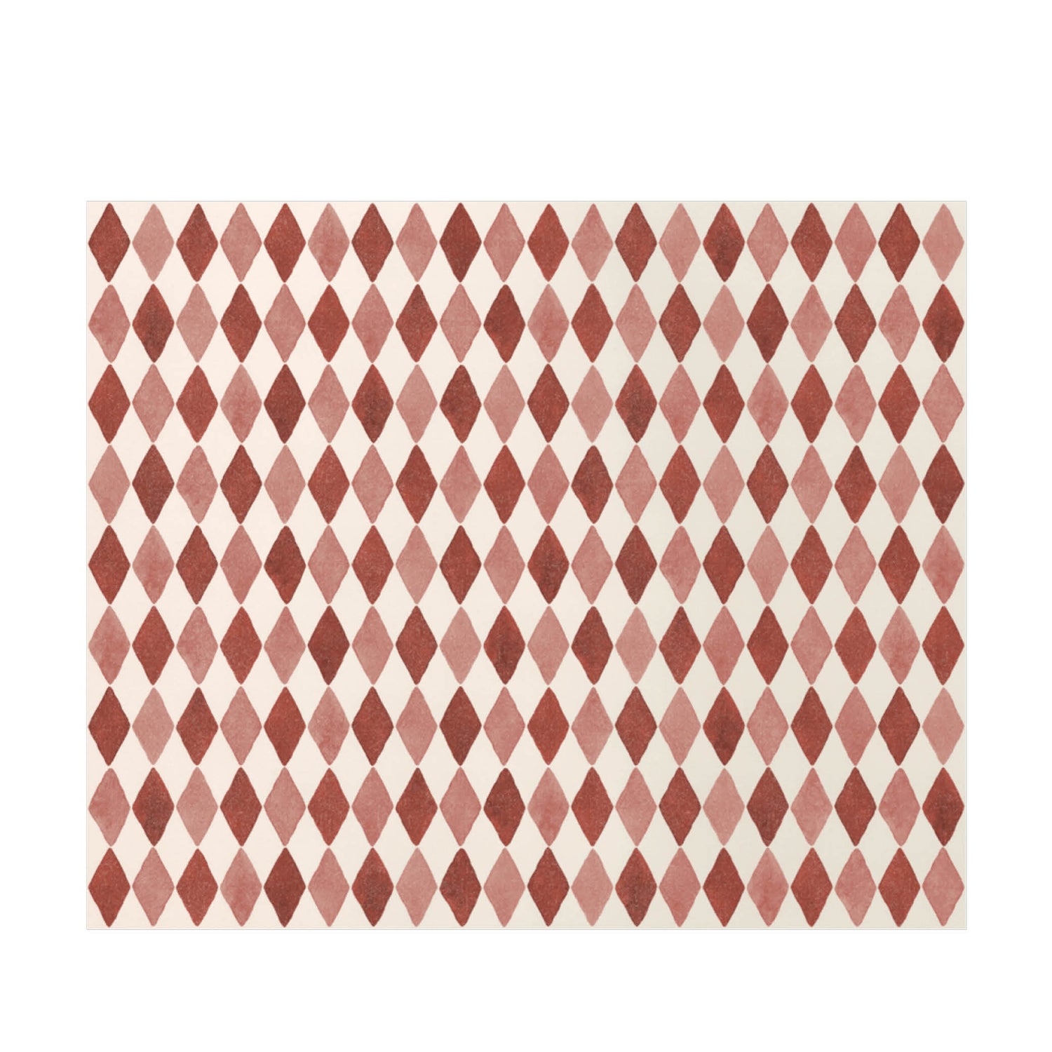 Wrapping Paper Harlequin in red