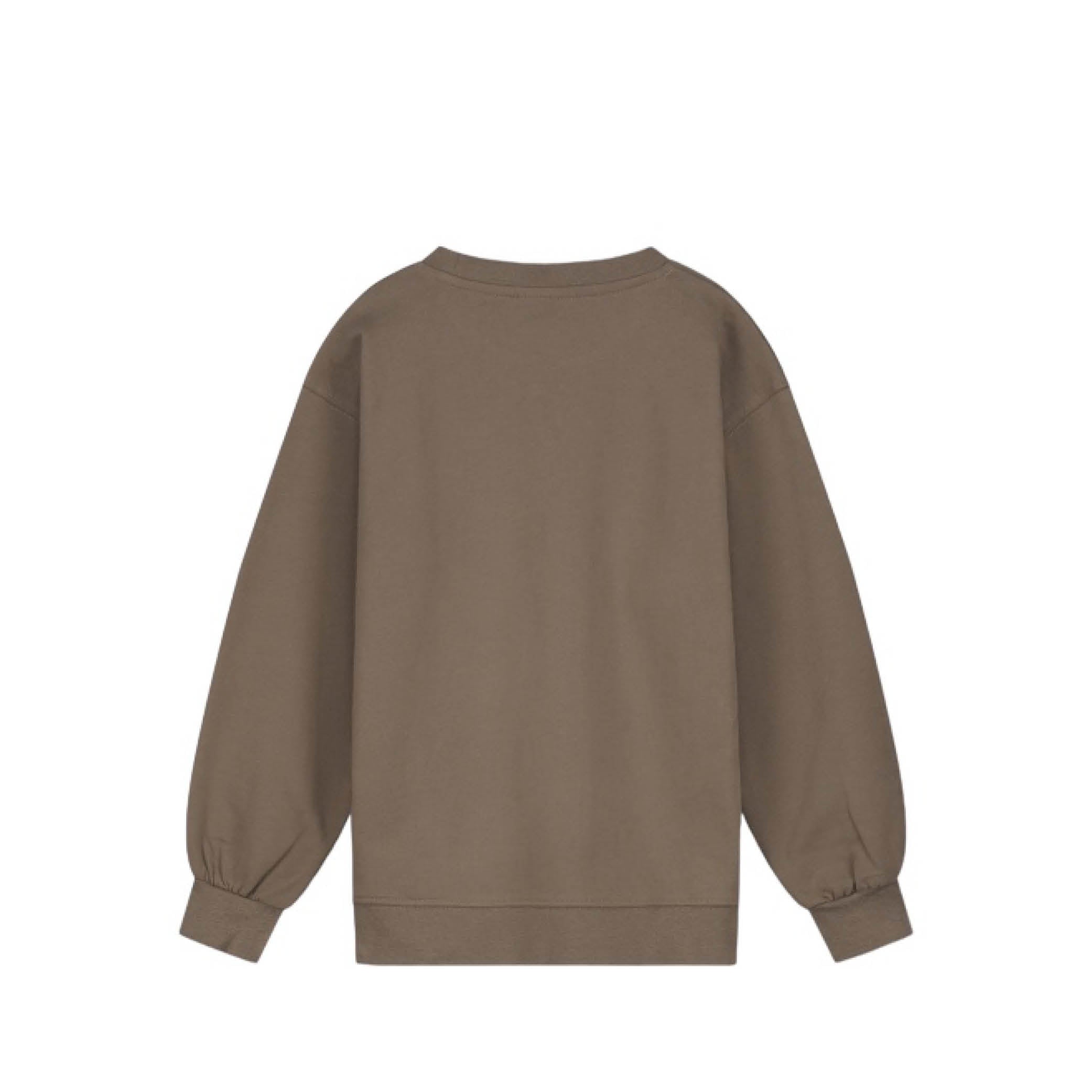 Sweater in brownie