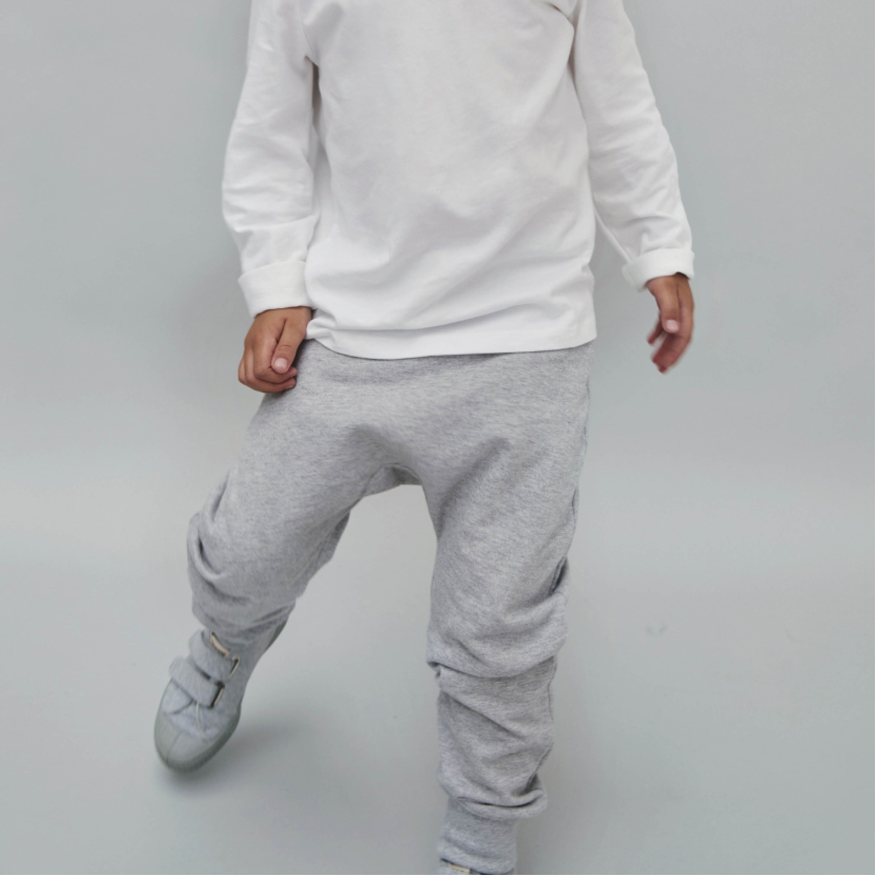 Sweathose in grey melange