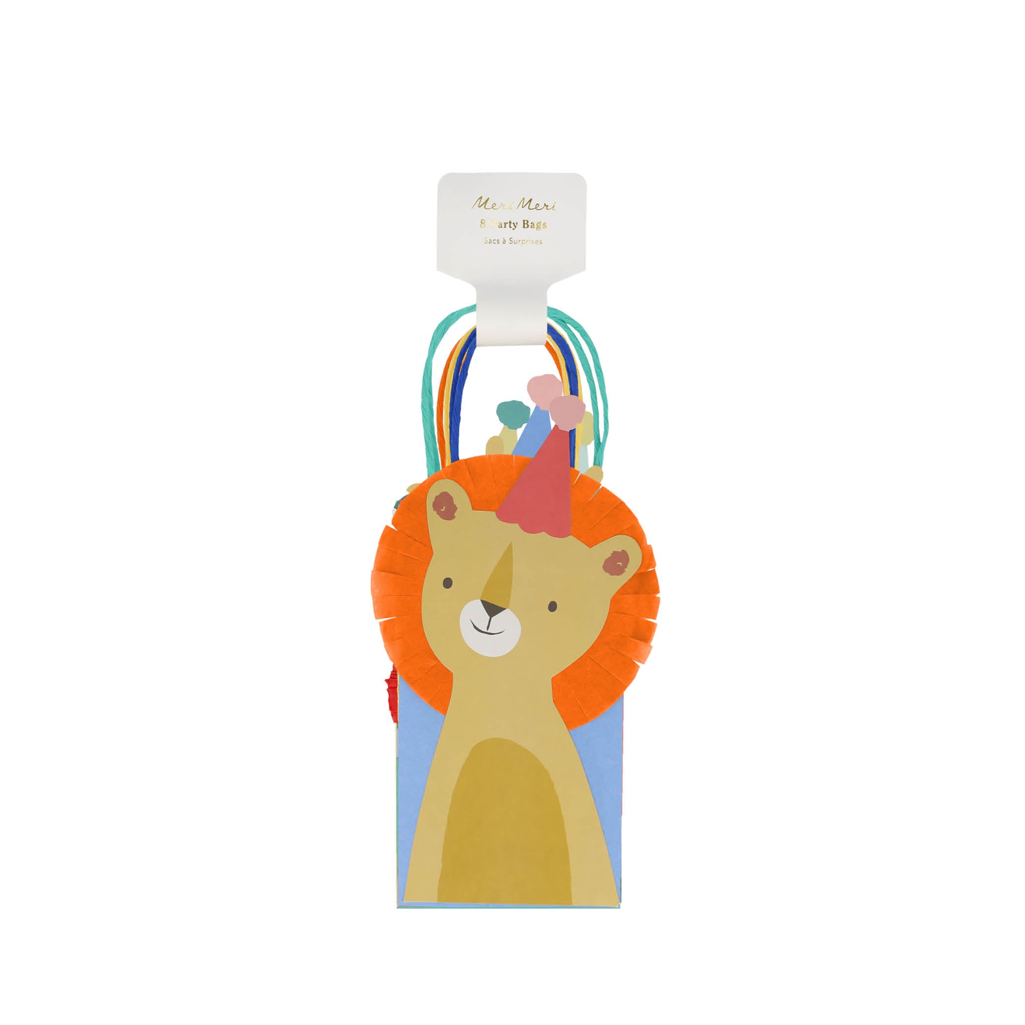 Set of 8, Animal Parade Gift Bags