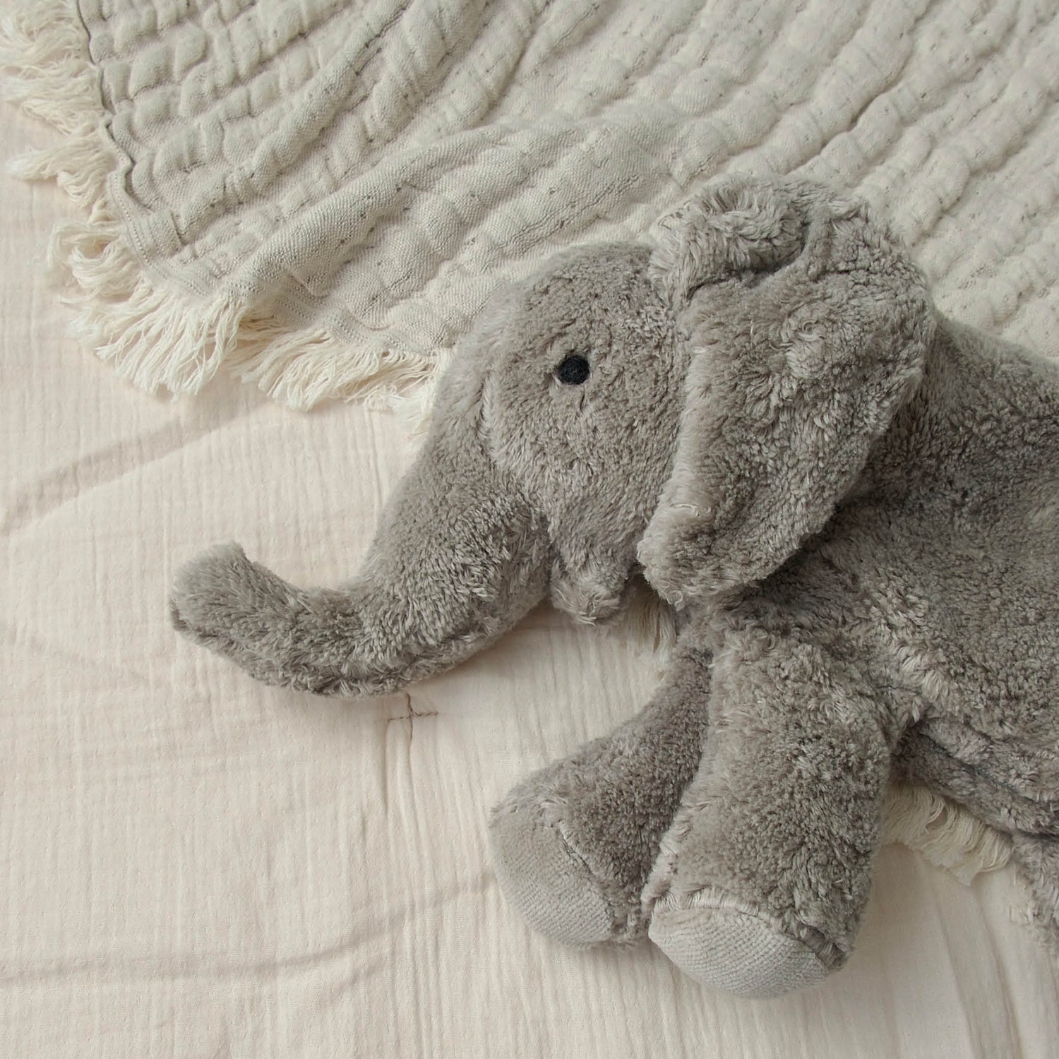 Cuddly Toy with Cherry stones, little Elephant