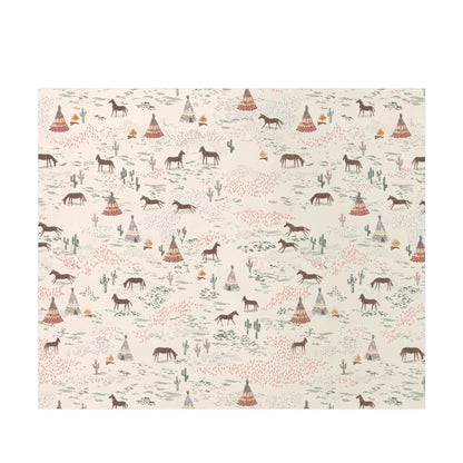 Wrapping Paper Chevaux Heureux