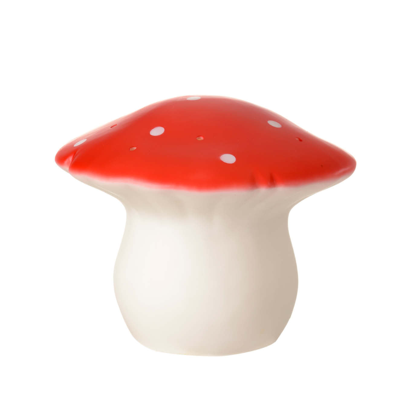 Mushroom Lamp in red