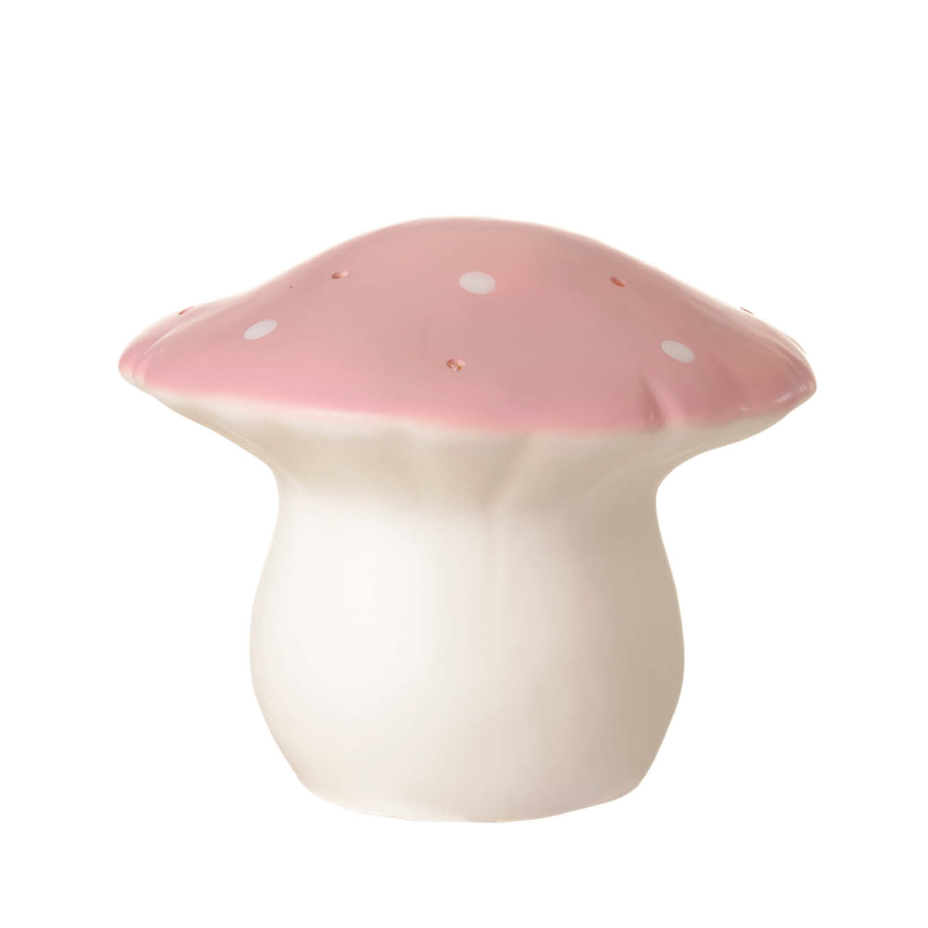 Mushroom Lamp in vintage pink