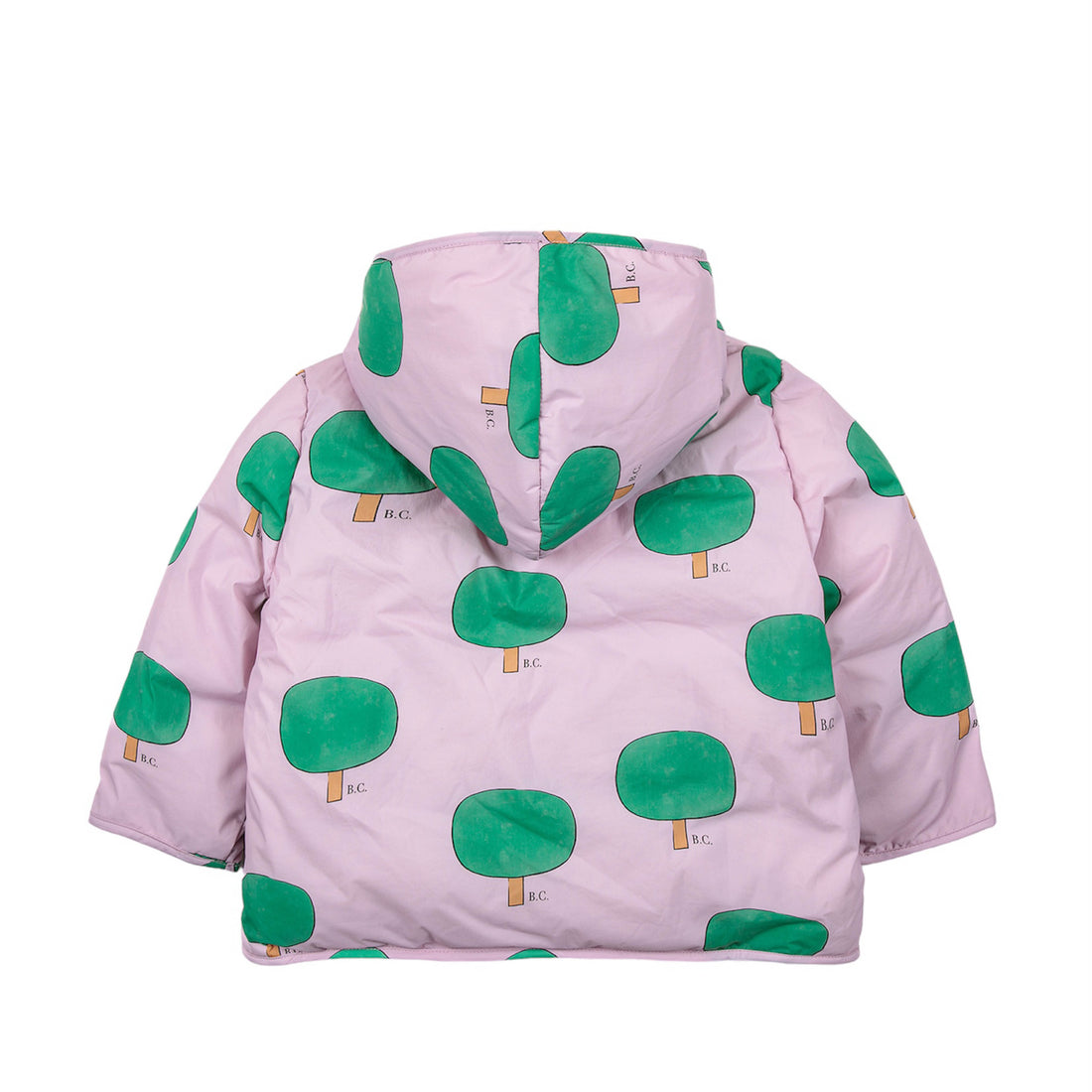 Anorak doublé pour bébé avec capuche