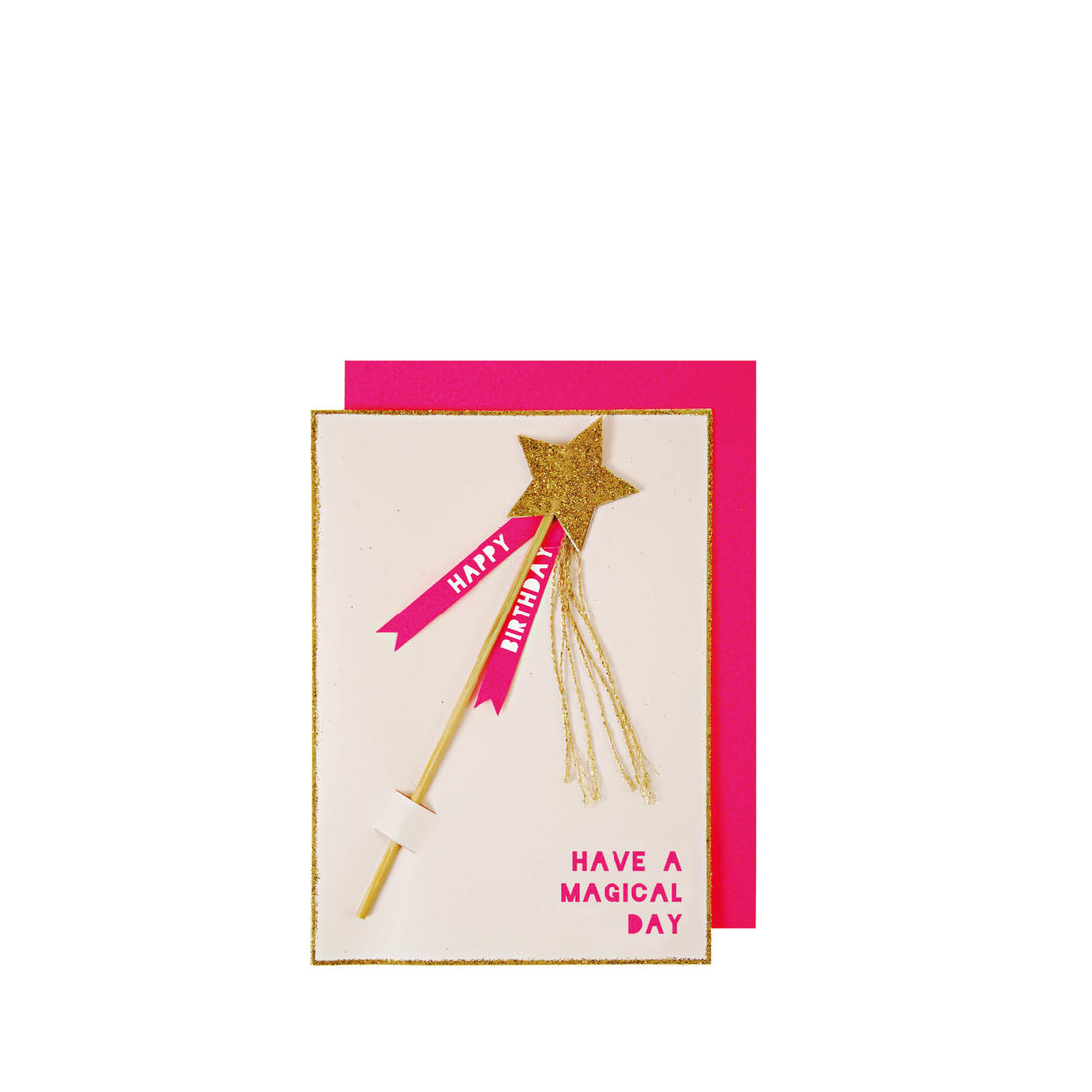 Magical Wand Birthday Card