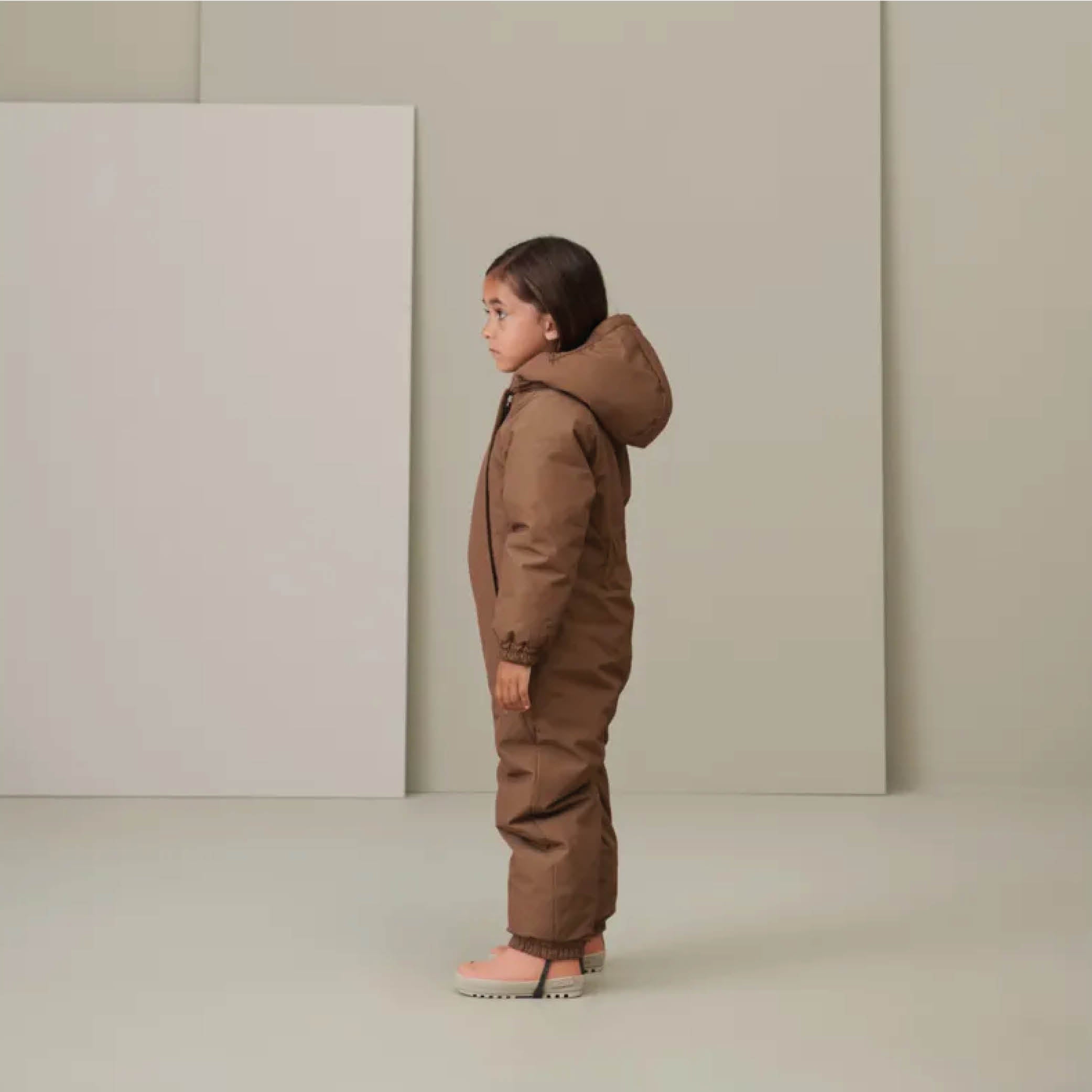 Lin Baby Snow Suit in pecan