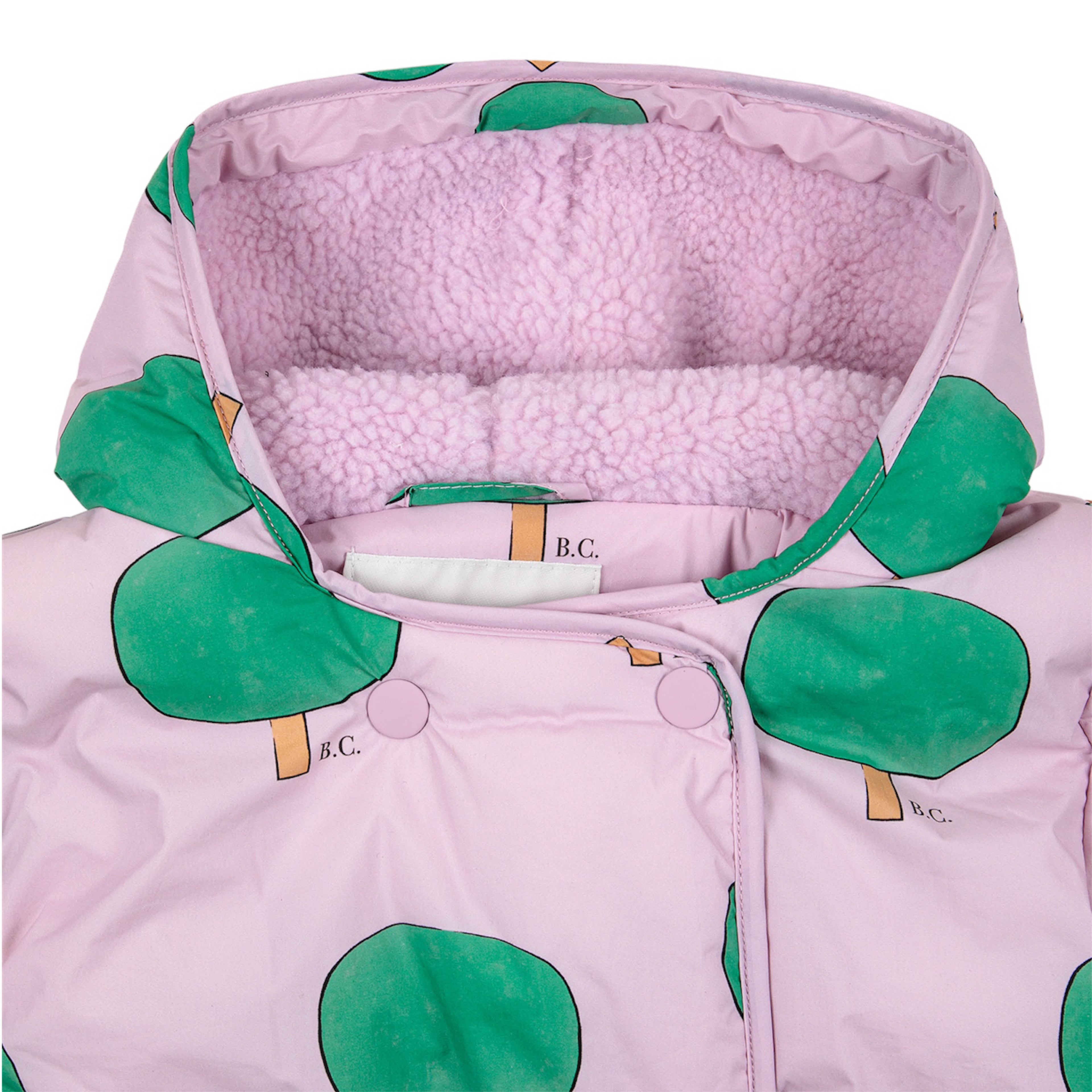 Lined Baby Anorak with Hood